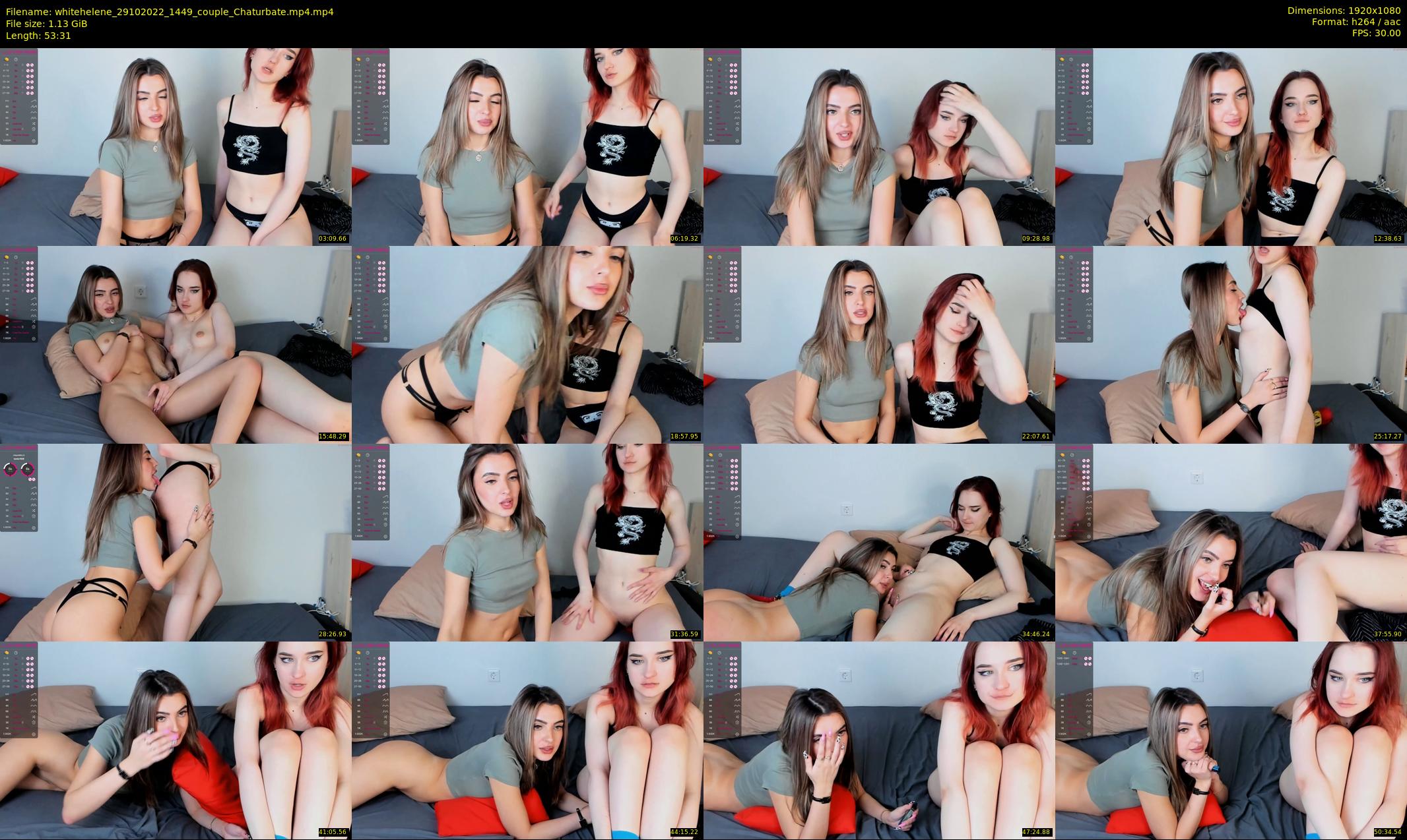 whitehelene — 54 minute Chaturbate female cam show recording, 1080p, Oct 29, 2022