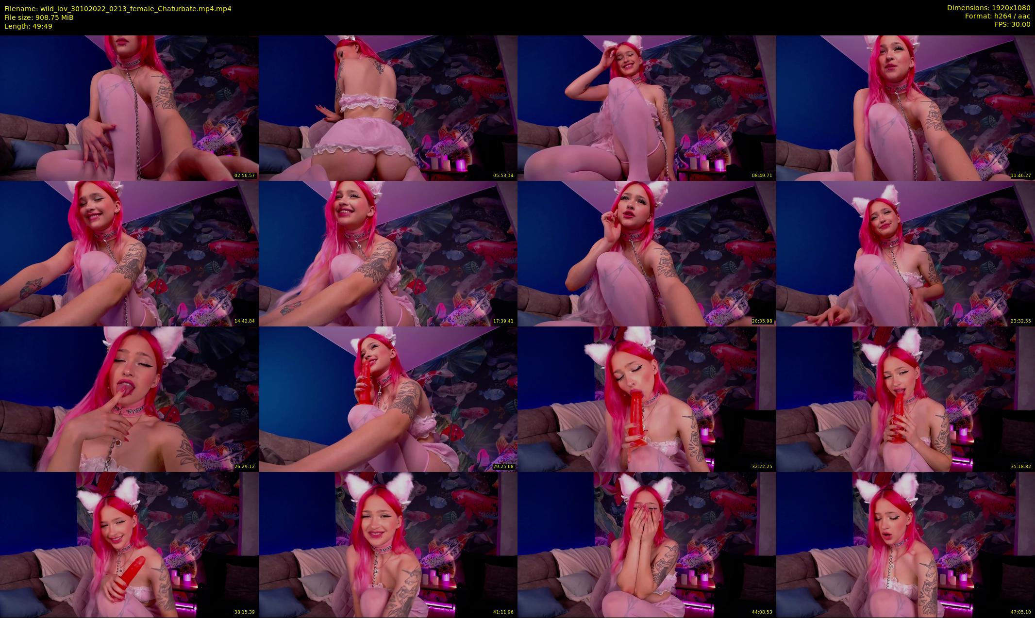 wild_lov — 50 minute Chaturbate female cam show recording, 1080p, Oct 30, 2022