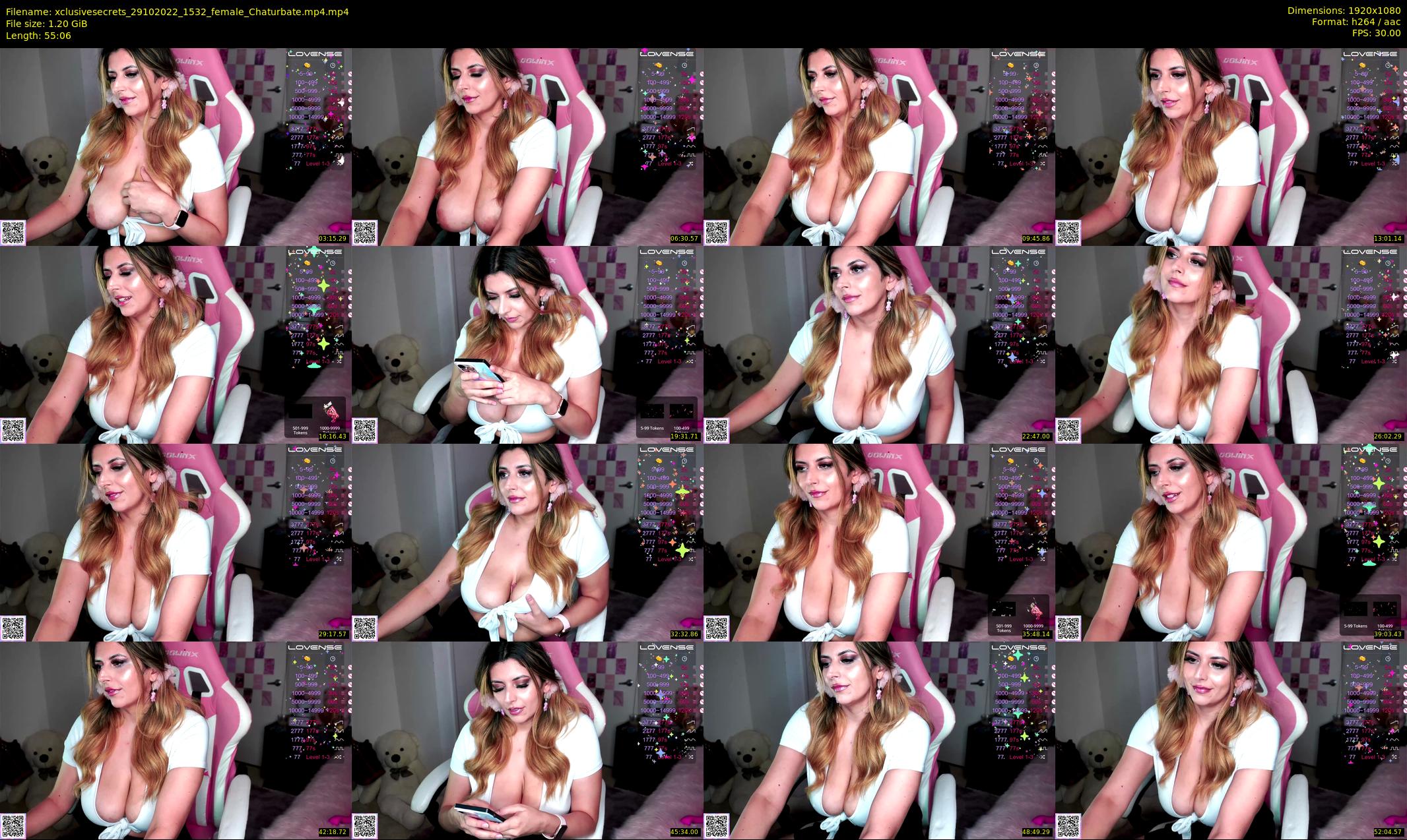 xclusivesecrets — 56 minute Chaturbate female cam show recording, 1080p, Oct 29, 2022
