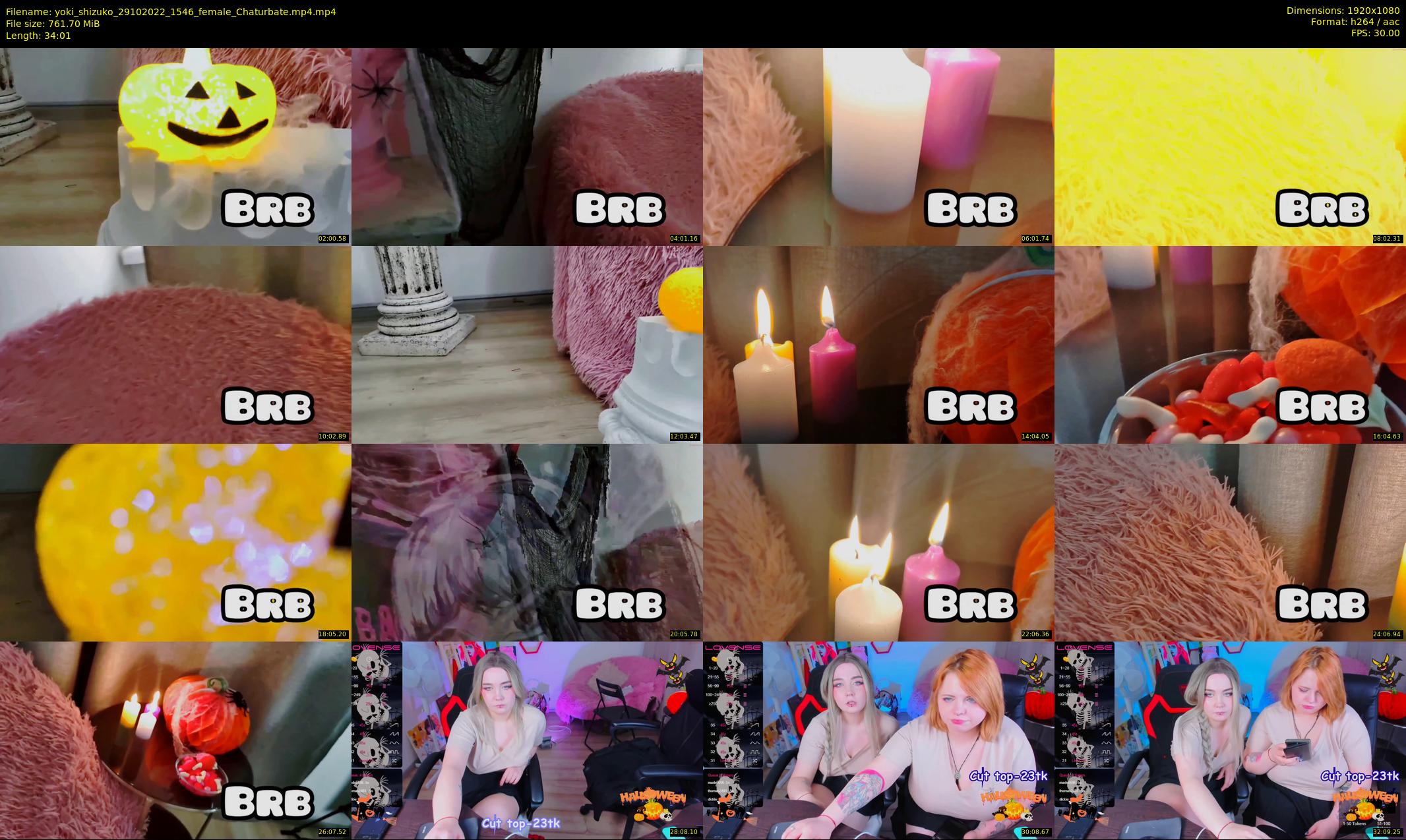 yoki_shizuko — 35 minute Chaturbate female cam show recording, 1080p, Oct 29, 2022