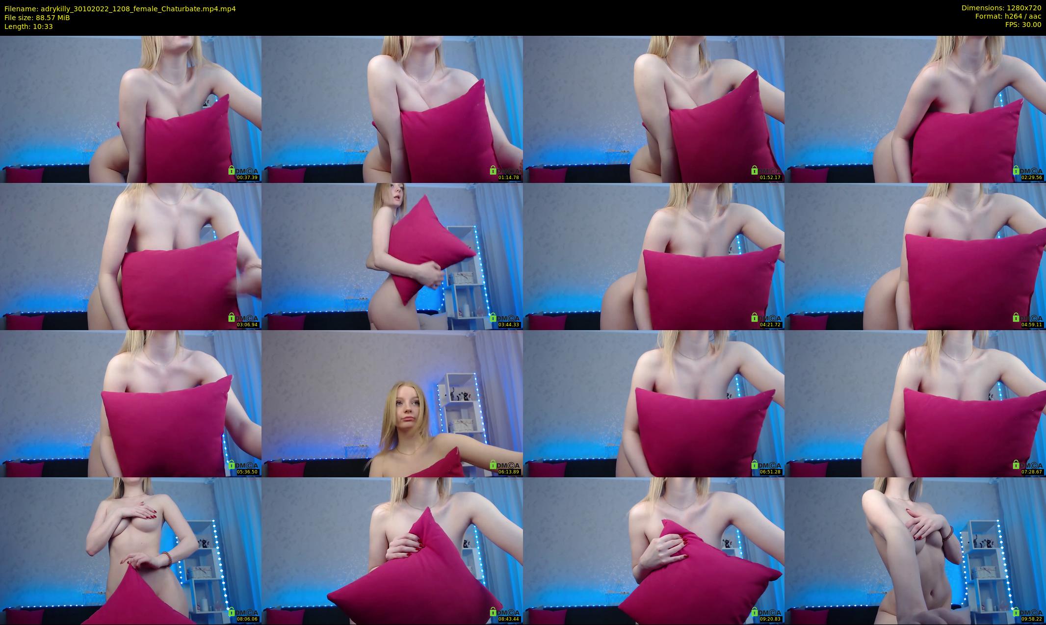 adrykilly — 11 minute Chaturbate female cam show recording, 720p, Oct 30, 2022