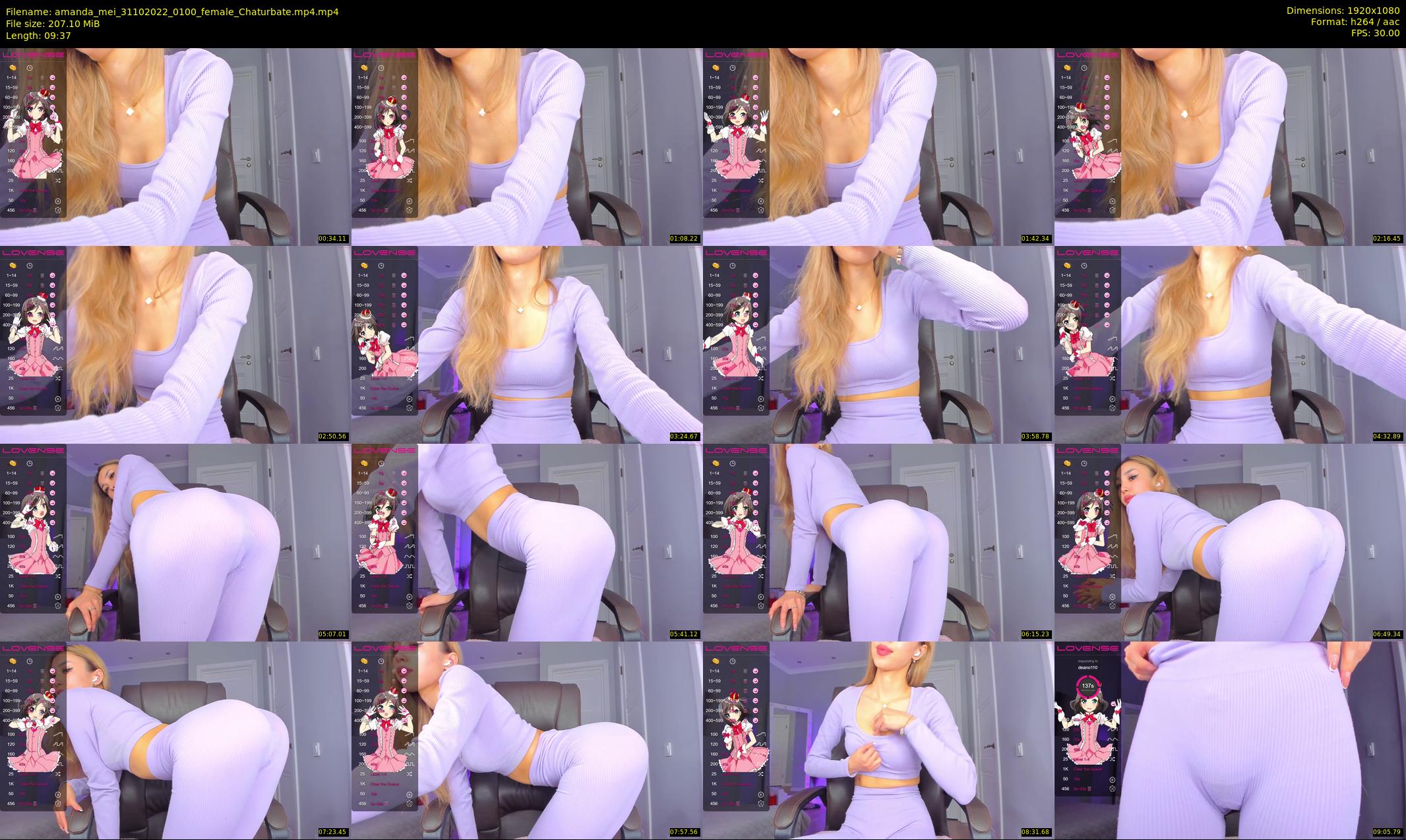 amanda_mei — 10 minute Chaturbate female cam show recording, 1080p, Oct 31, 2022