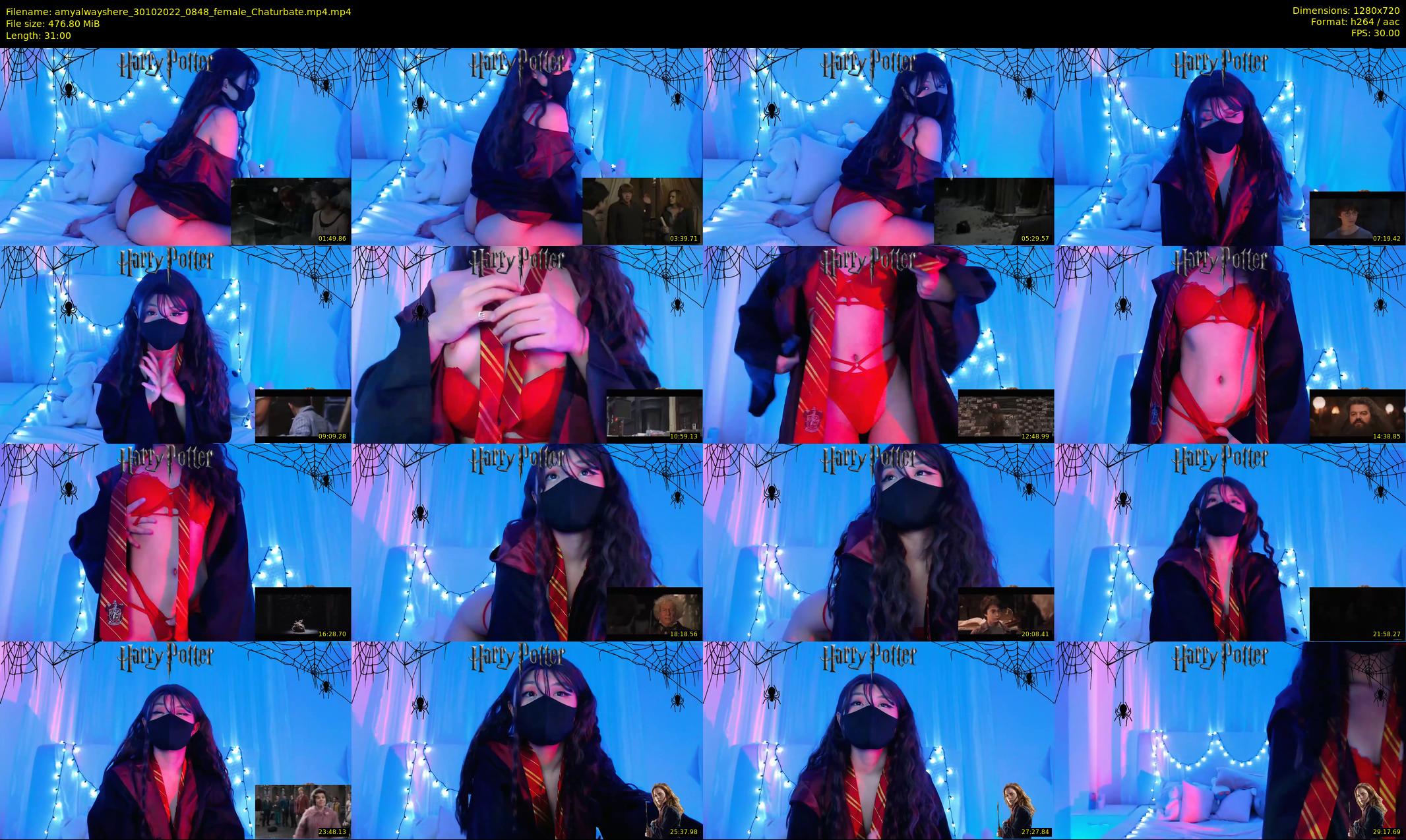 amyalwayshere — 31 minute Chaturbate female cam show recording, 720p, Oct 30, 2022