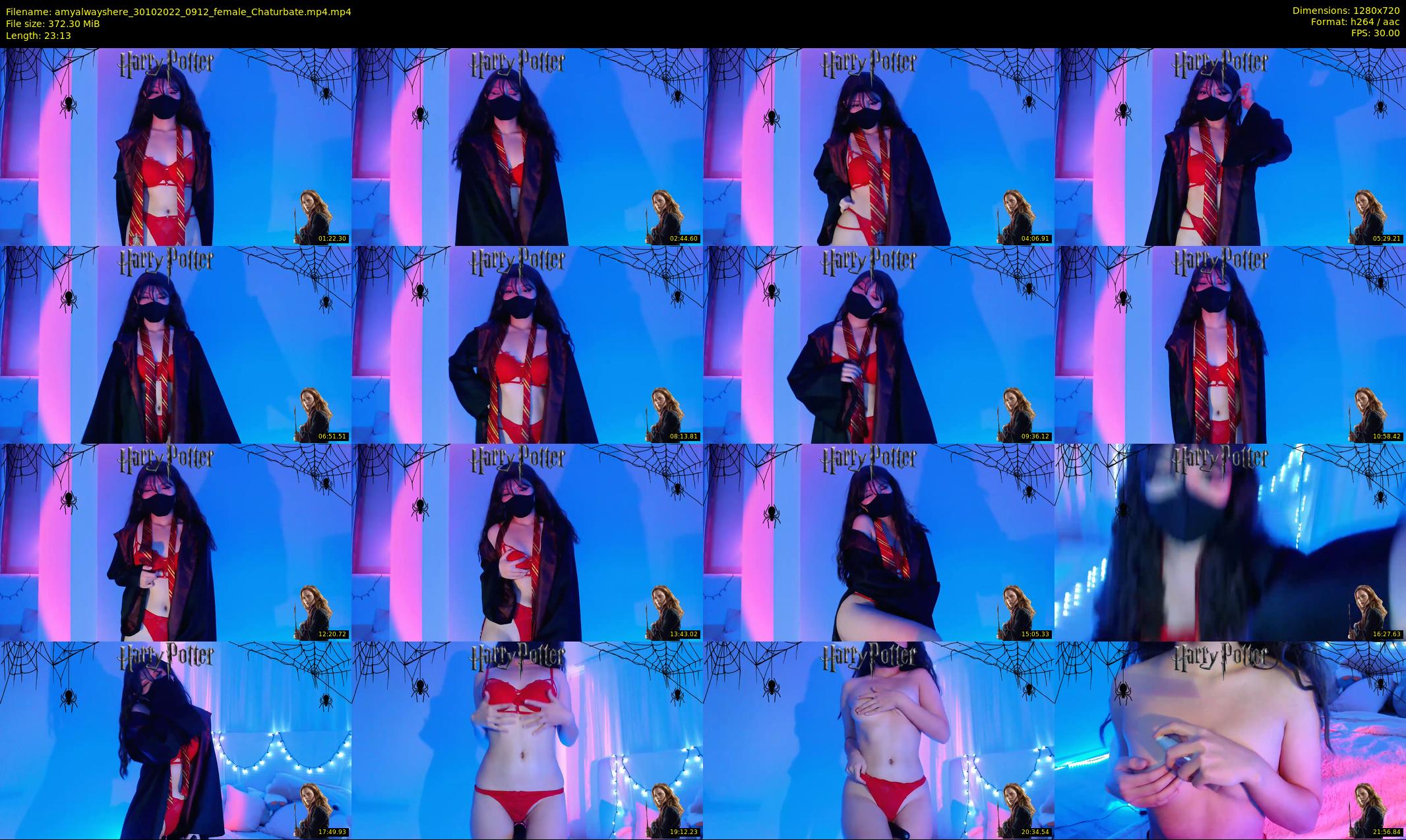 amyalwayshere — 24 minute Chaturbate female cam show recording, 720p, Oct 30, 2022
