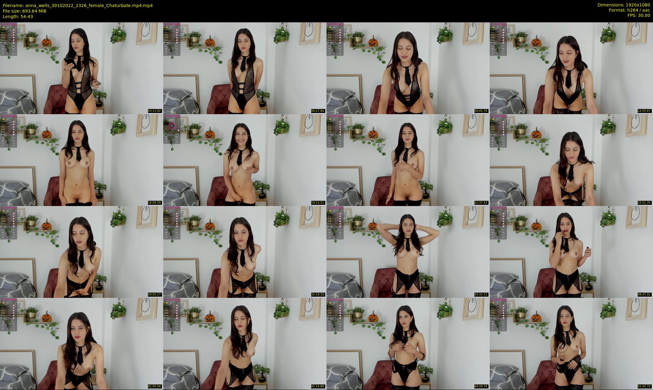 anna_wells — 55 minute Chaturbate female cam show recording, 1080p, Oct 30, 2022