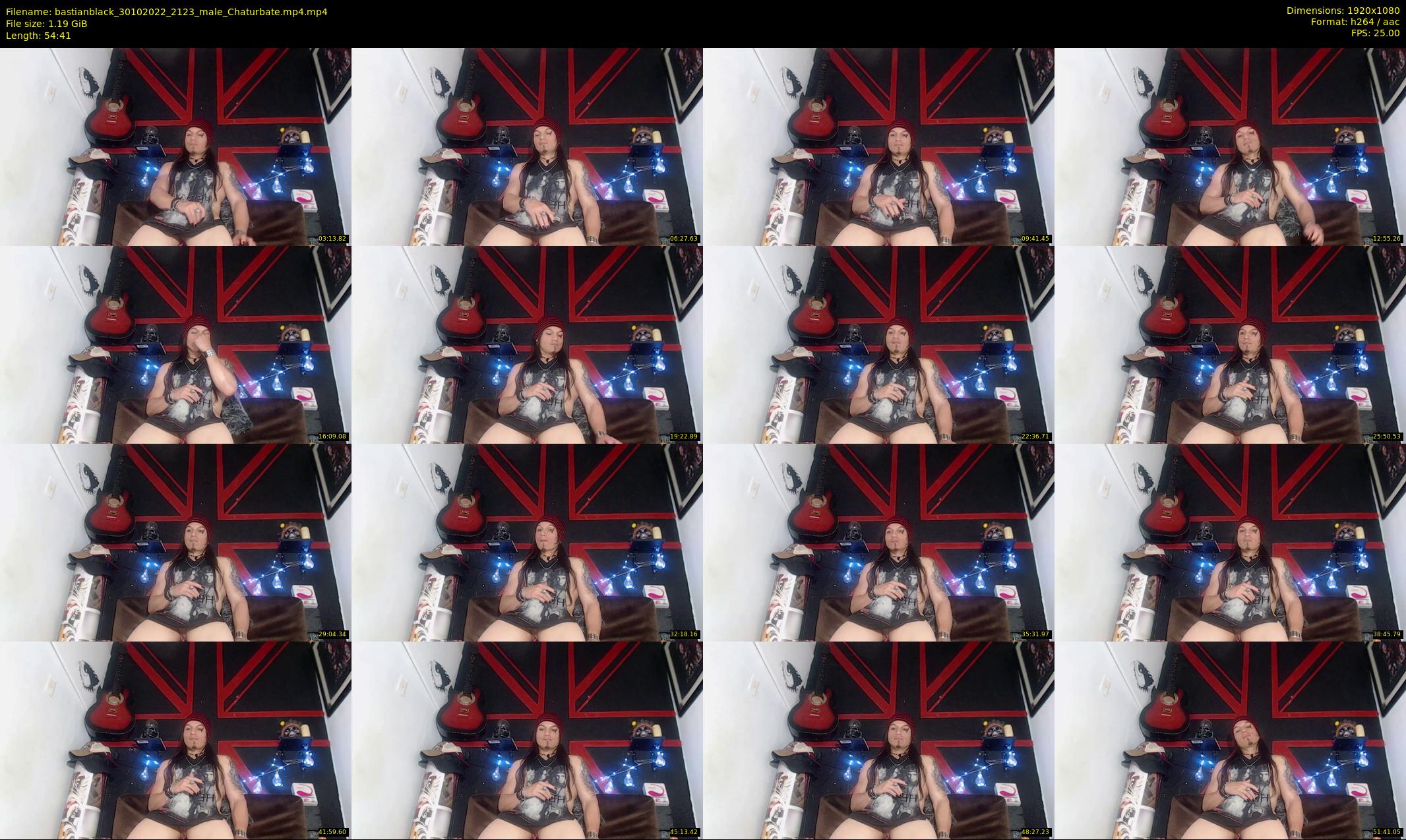 bastianblack — 55 minute Chaturbate male cam show recording, 1080p, Oct 30, 2022