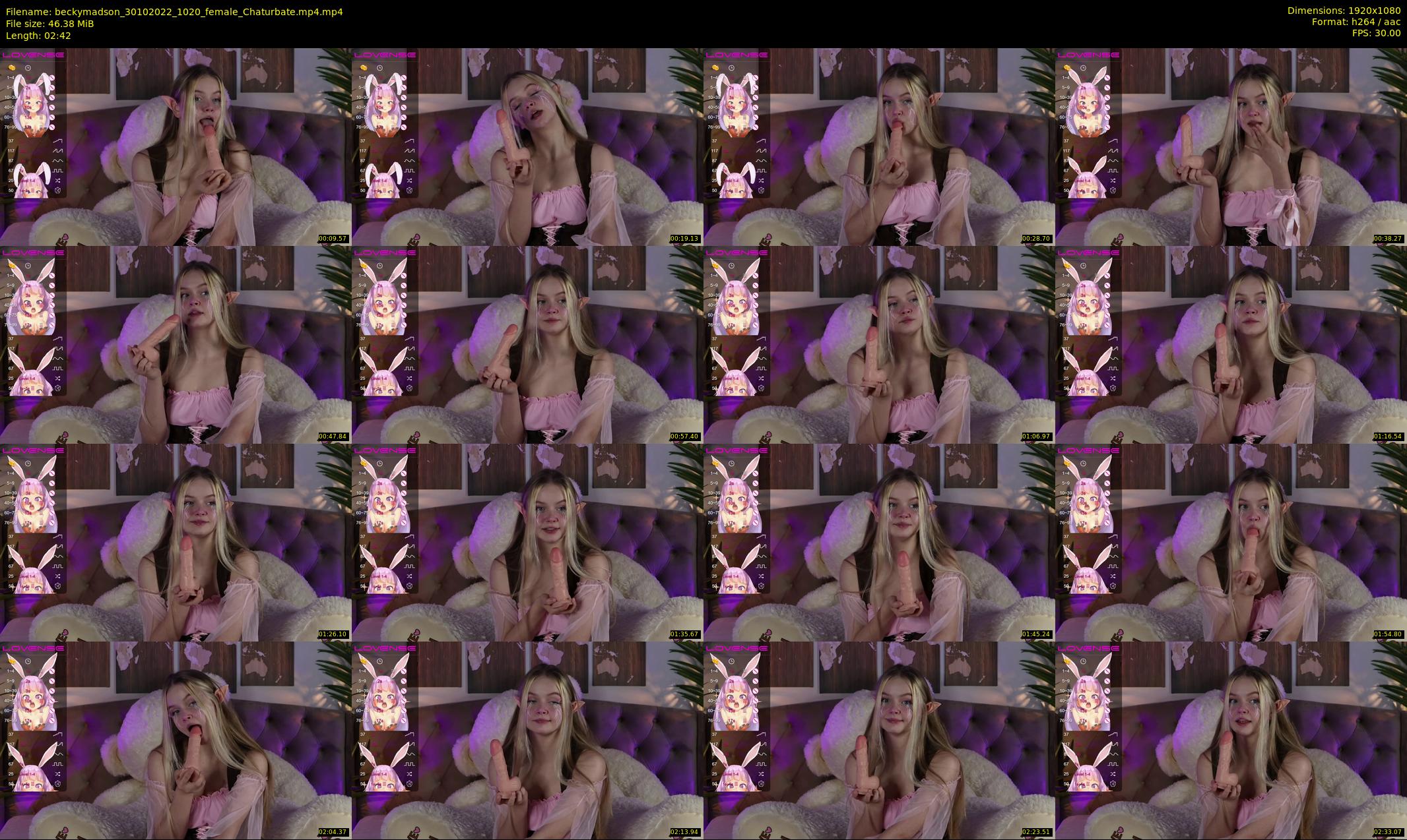 beckymadson — 3 minute Chaturbate female cam show recording, 1080p, Oct 30, 2022