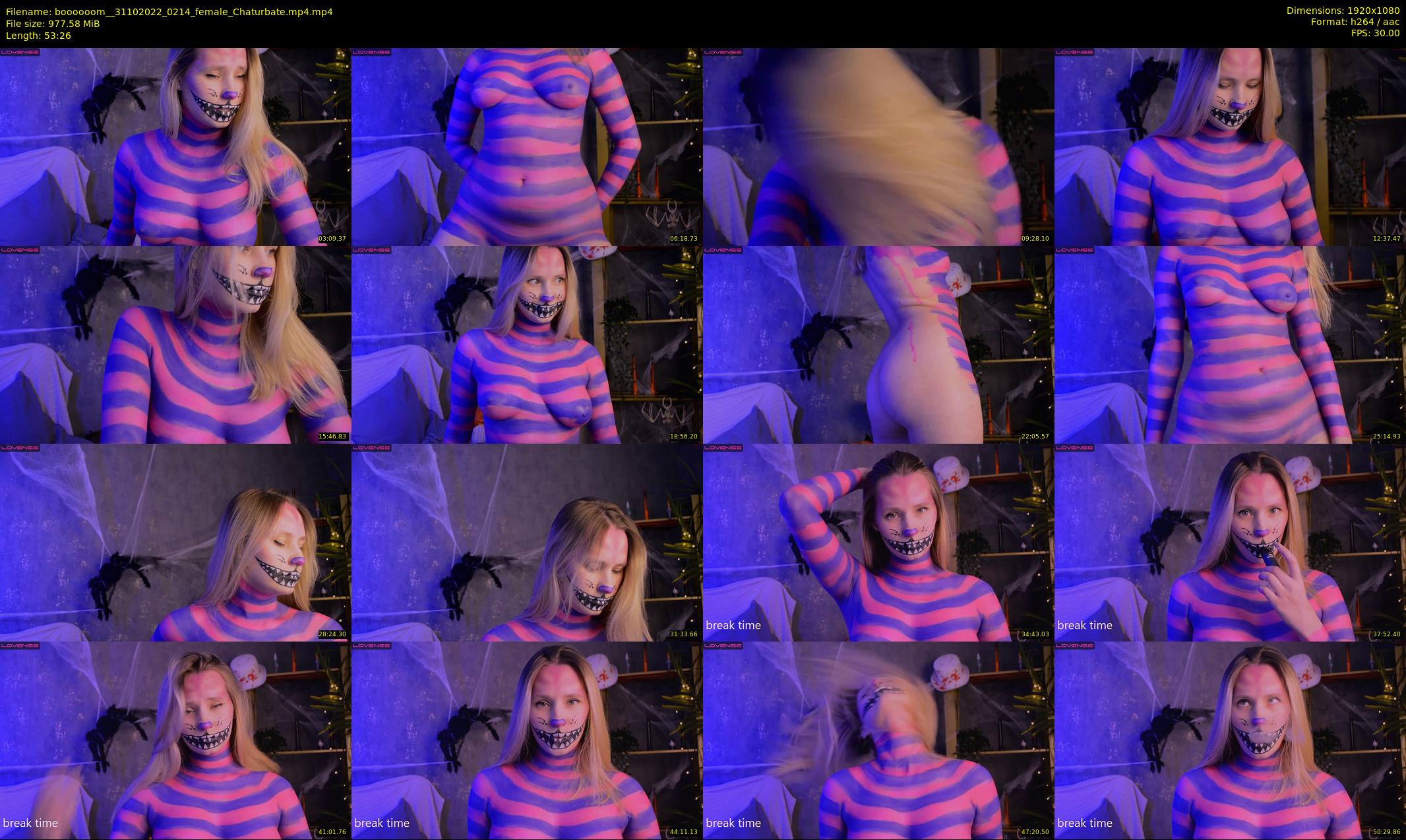 boooooom_ — 54 minute Chaturbate female cam show recording, 1080p, Oct 31, 2022