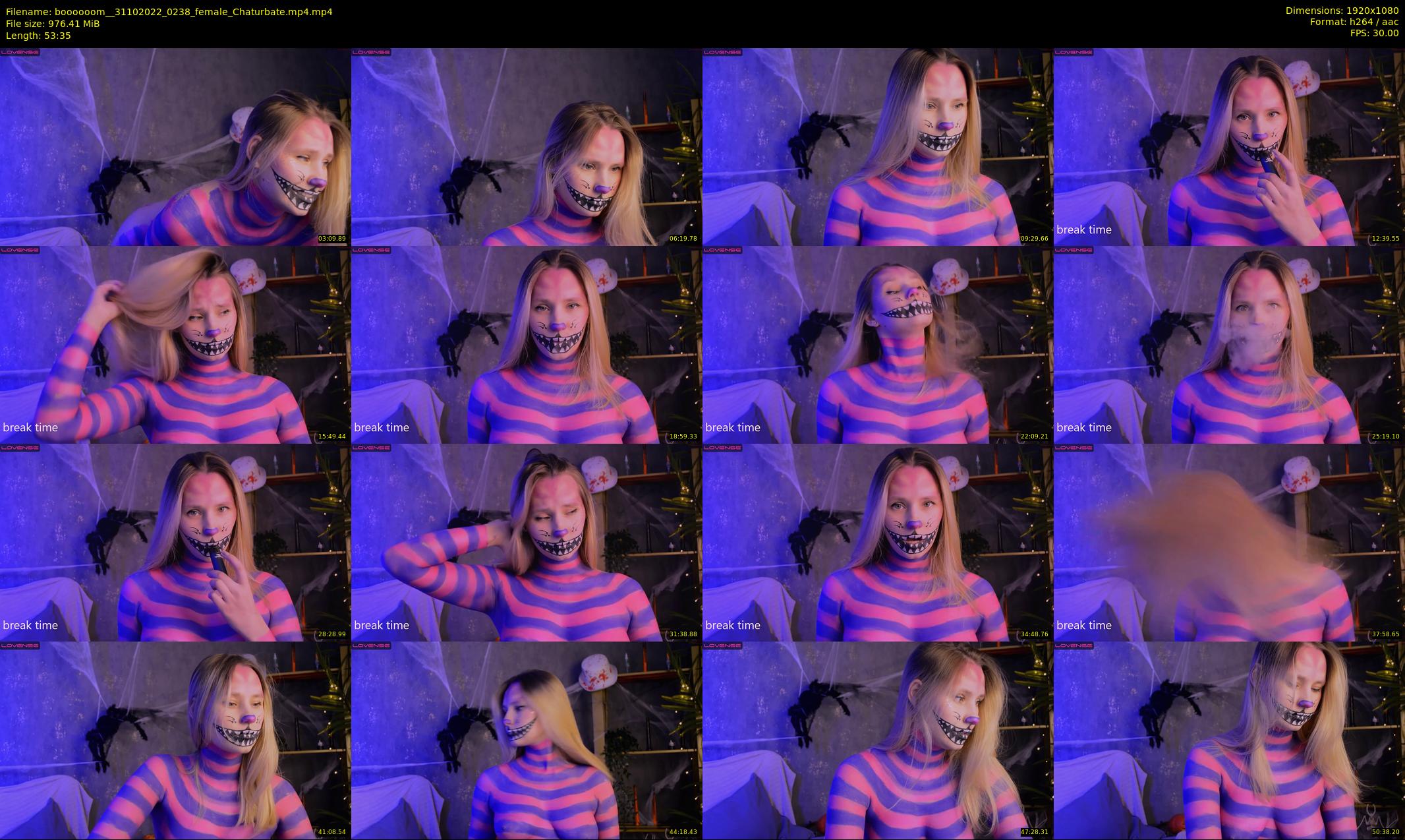 boooooom_ — 54 minute Chaturbate female cam show recording, 1080p, Oct 31, 2022