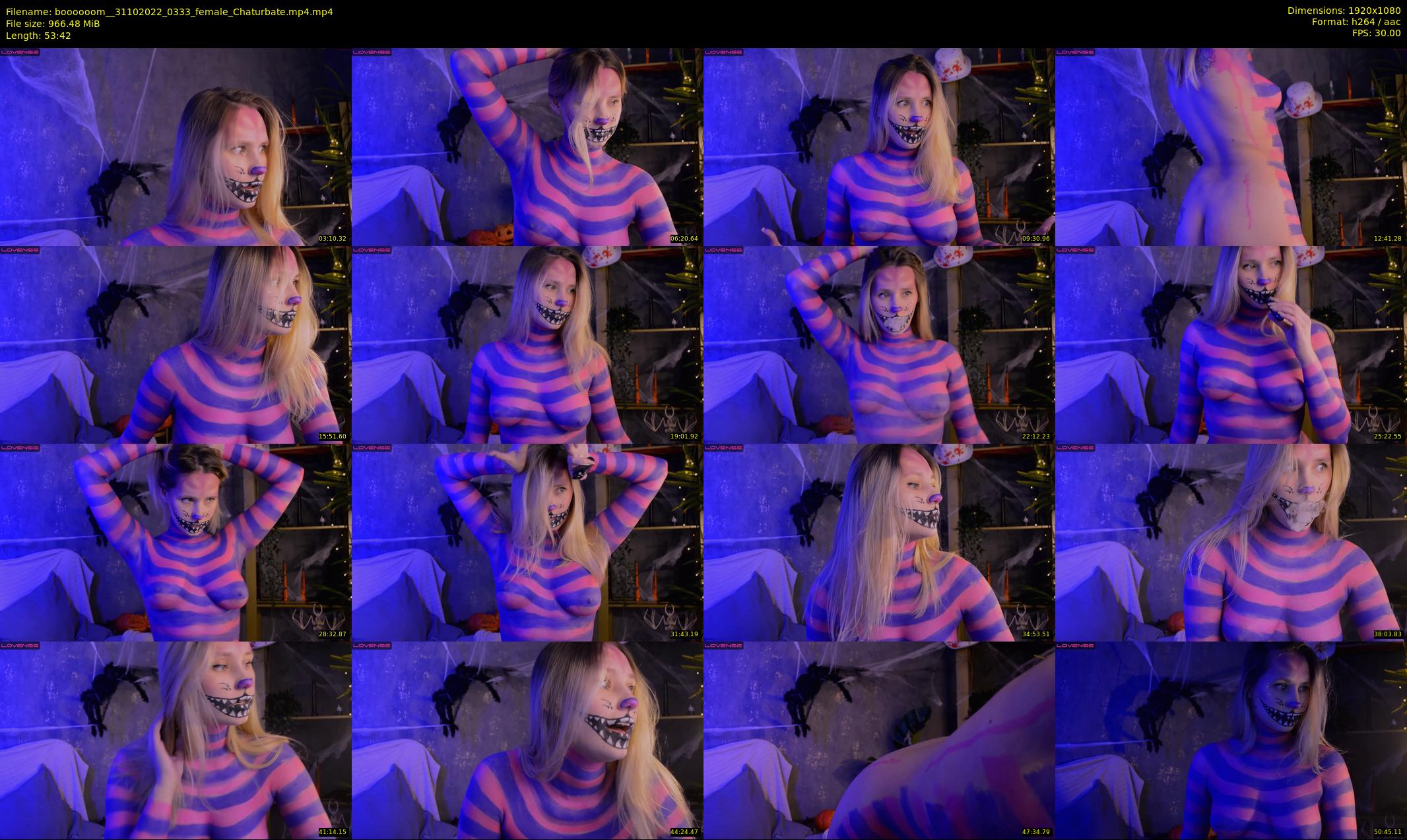 boooooom_ — 54 minute Chaturbate female cam show recording, 1080p, Oct 31, 2022