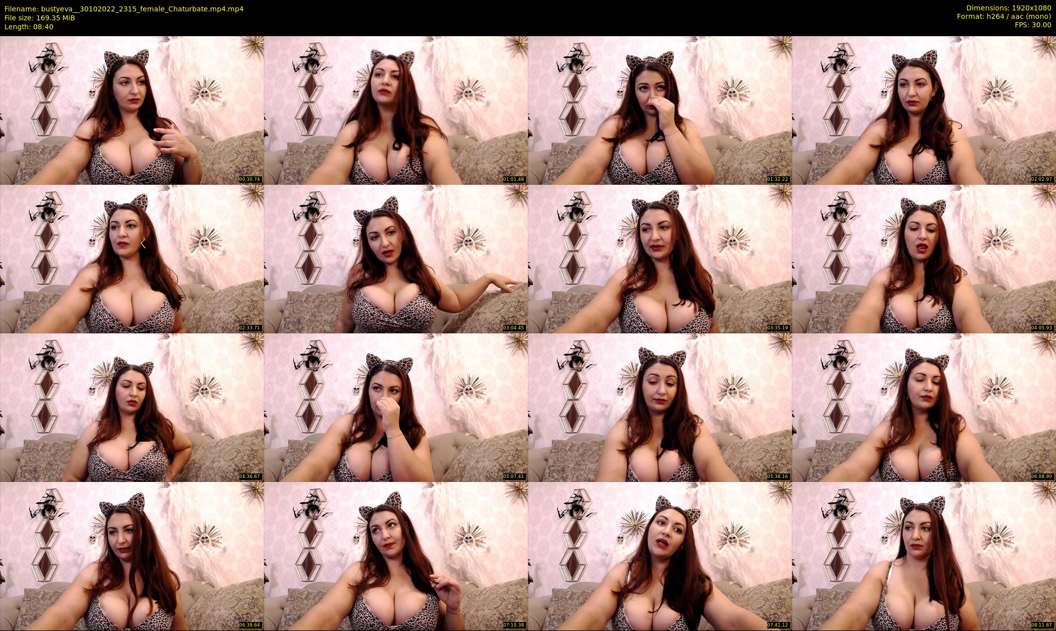 bustyeva_ — 9 minute Chaturbate female cam show recording, 1080p, Oct 30, 2022