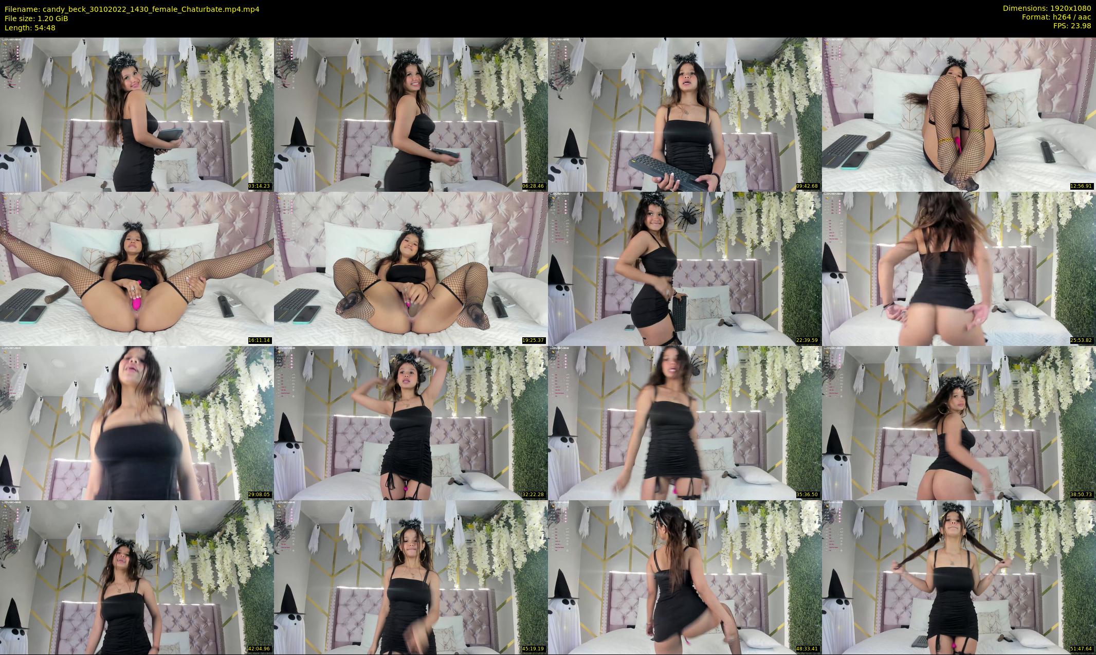 candy_beck — 55 minute Chaturbate female cam show recording, 1080p, Oct 30, 2022
