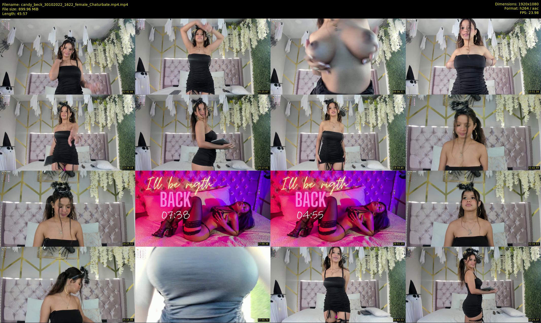 candy_beck — 46 minute Chaturbate female cam show recording, 1080p, Oct 30, 2022