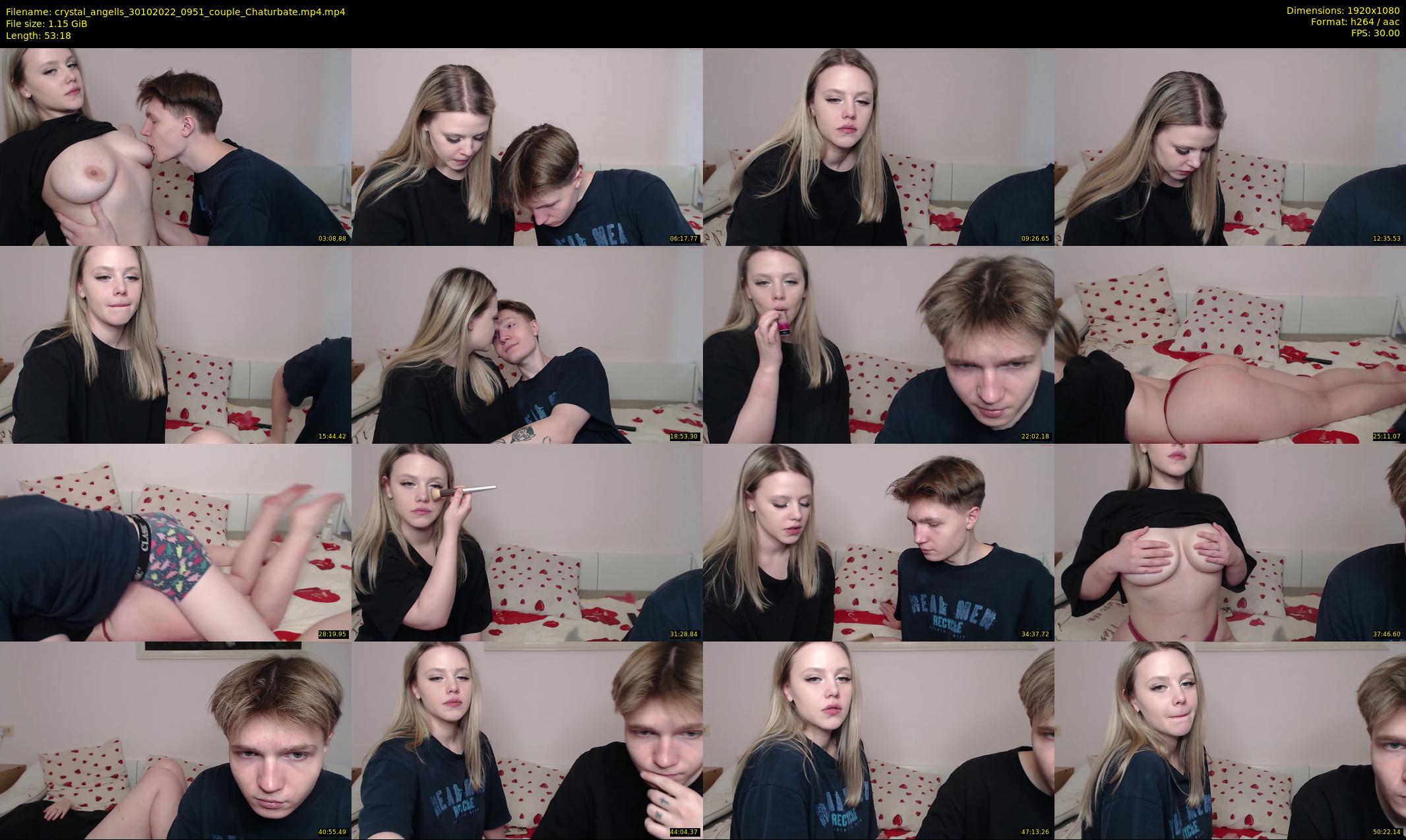 crystal_angells — 54 minute Chaturbate couple cam show recording, 1080p, Oct 30, 2022