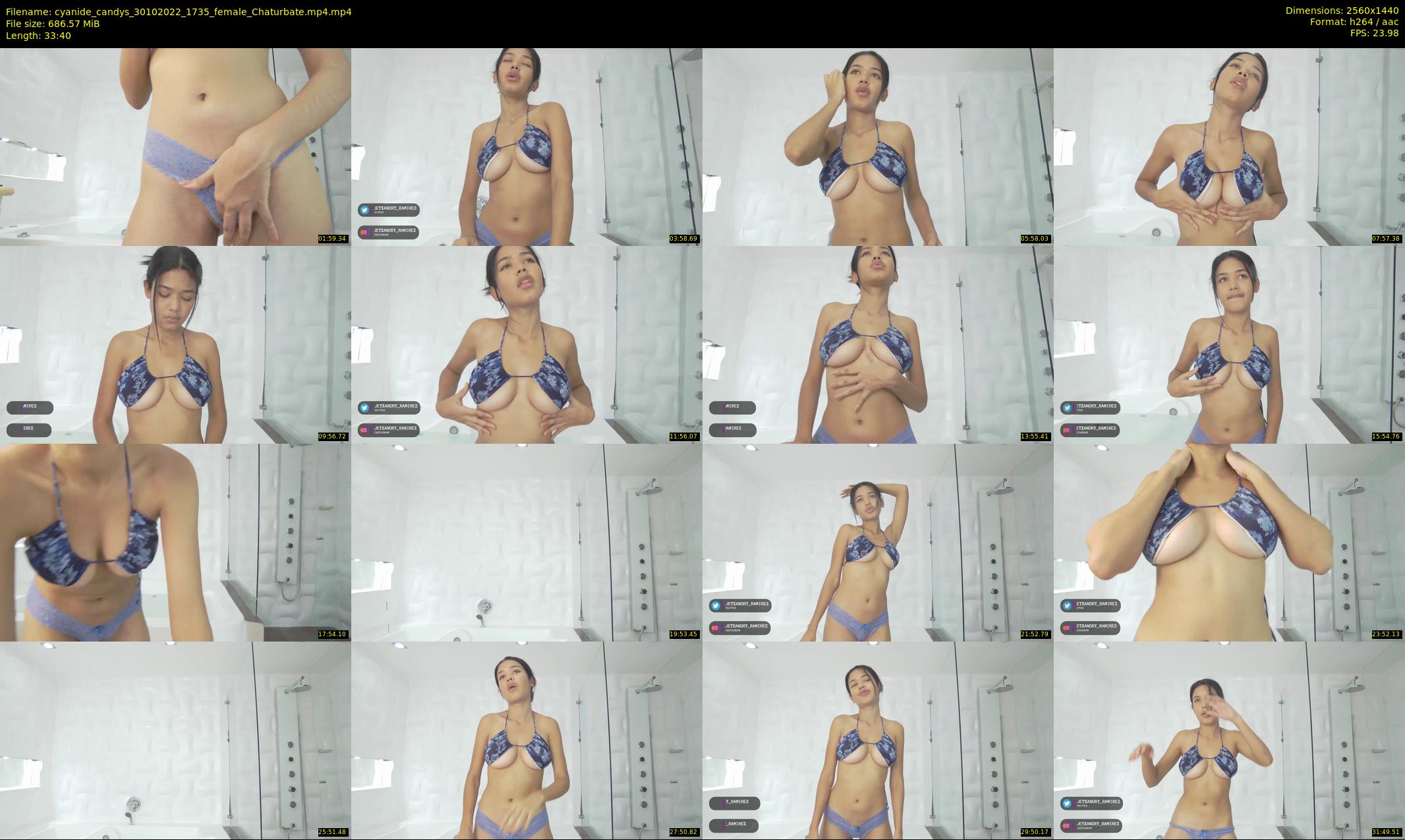 cyanide_candys — 34 minute Chaturbate female cam show recording, 1080p, Oct 30, 2022