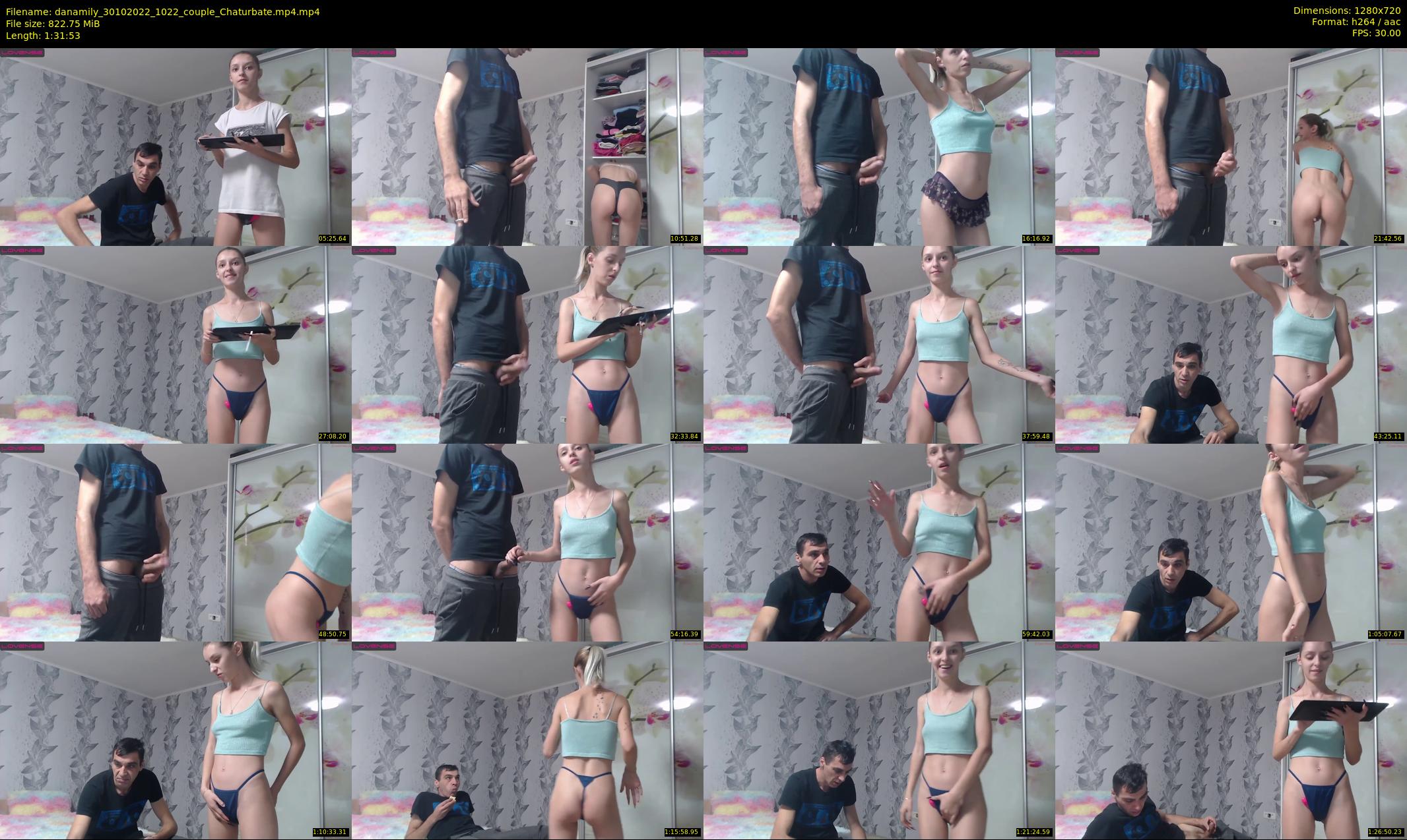 danamily — 92 minute Chaturbate female cam show recording, 720p, Oct 30, 2022