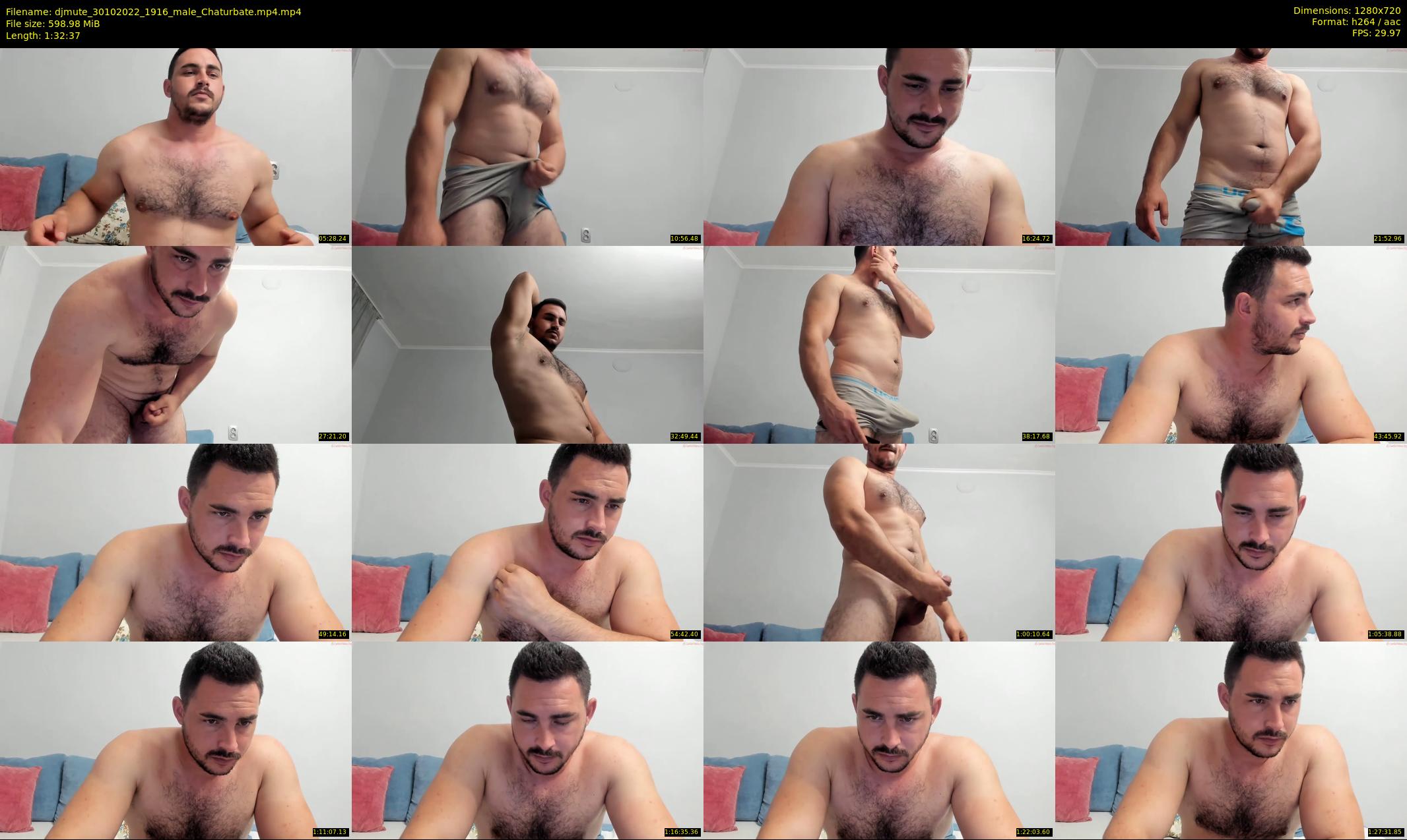 djmute — 93 minute Chaturbate male cam show recording, 720p, Oct 30, 2022