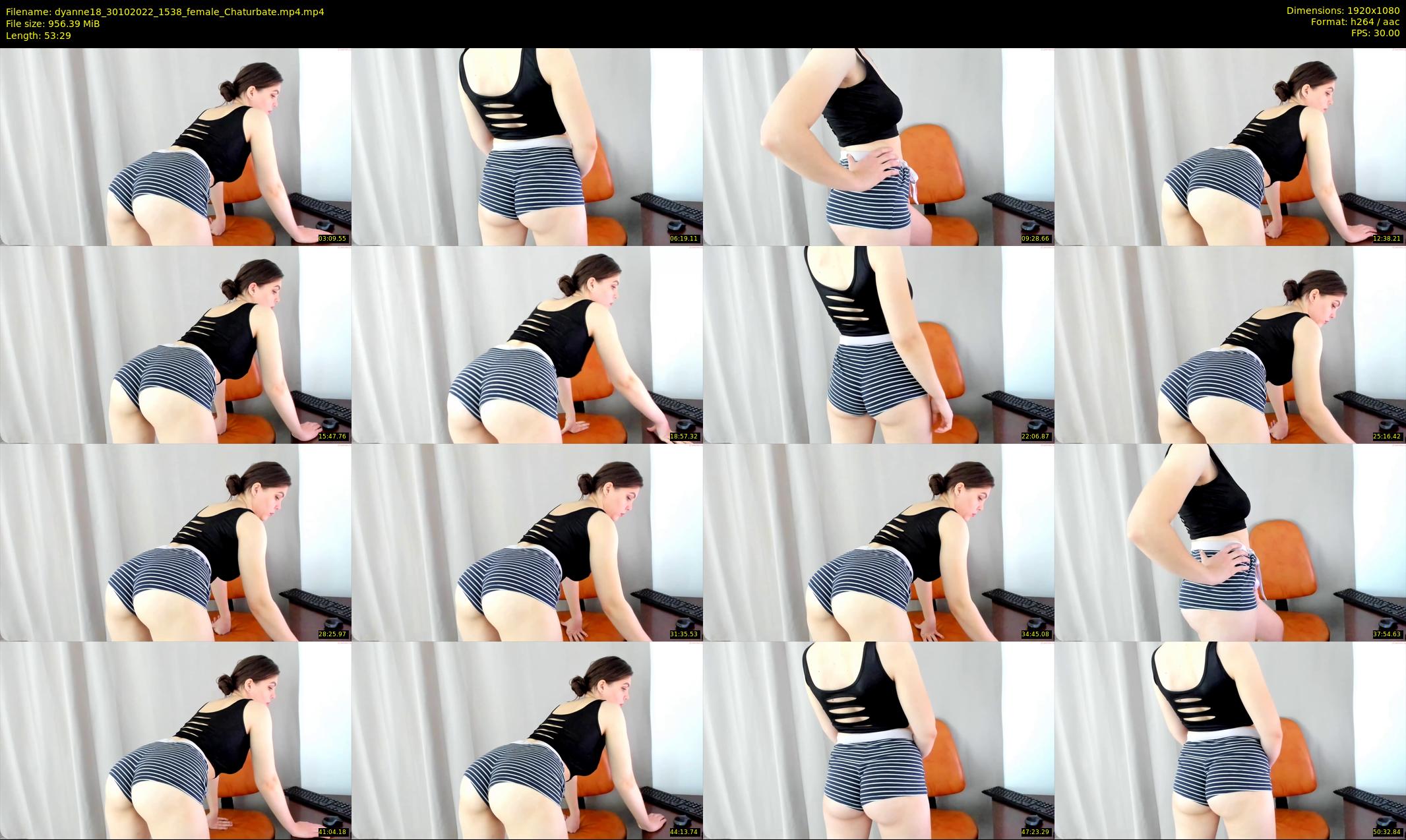 dyanne18 — 54 minute Chaturbate female cam show recording, 1080p, Oct 30, 2022