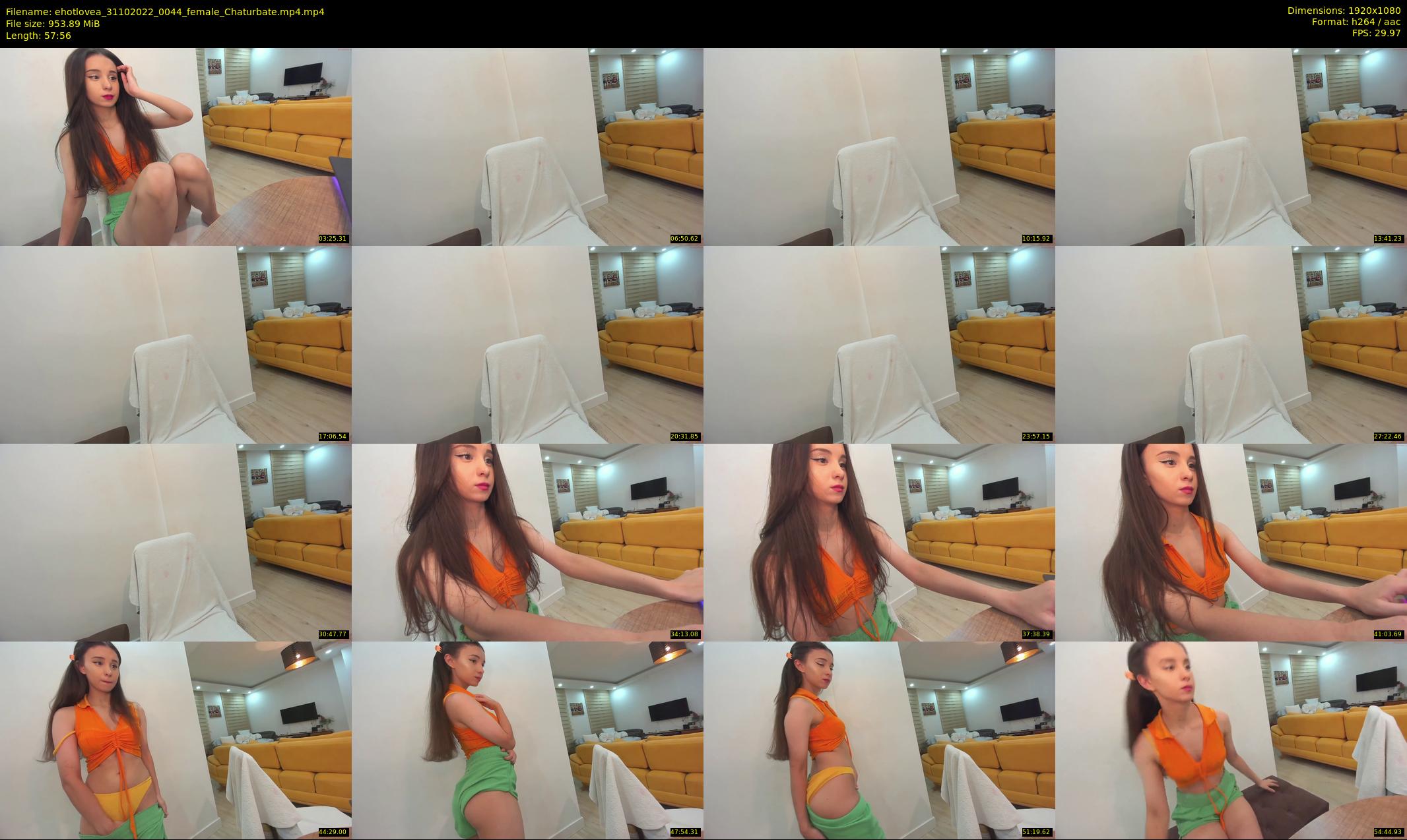 ehotlovea — 58 minute Chaturbate female cam show recording, 1080p, Oct 31, 2022