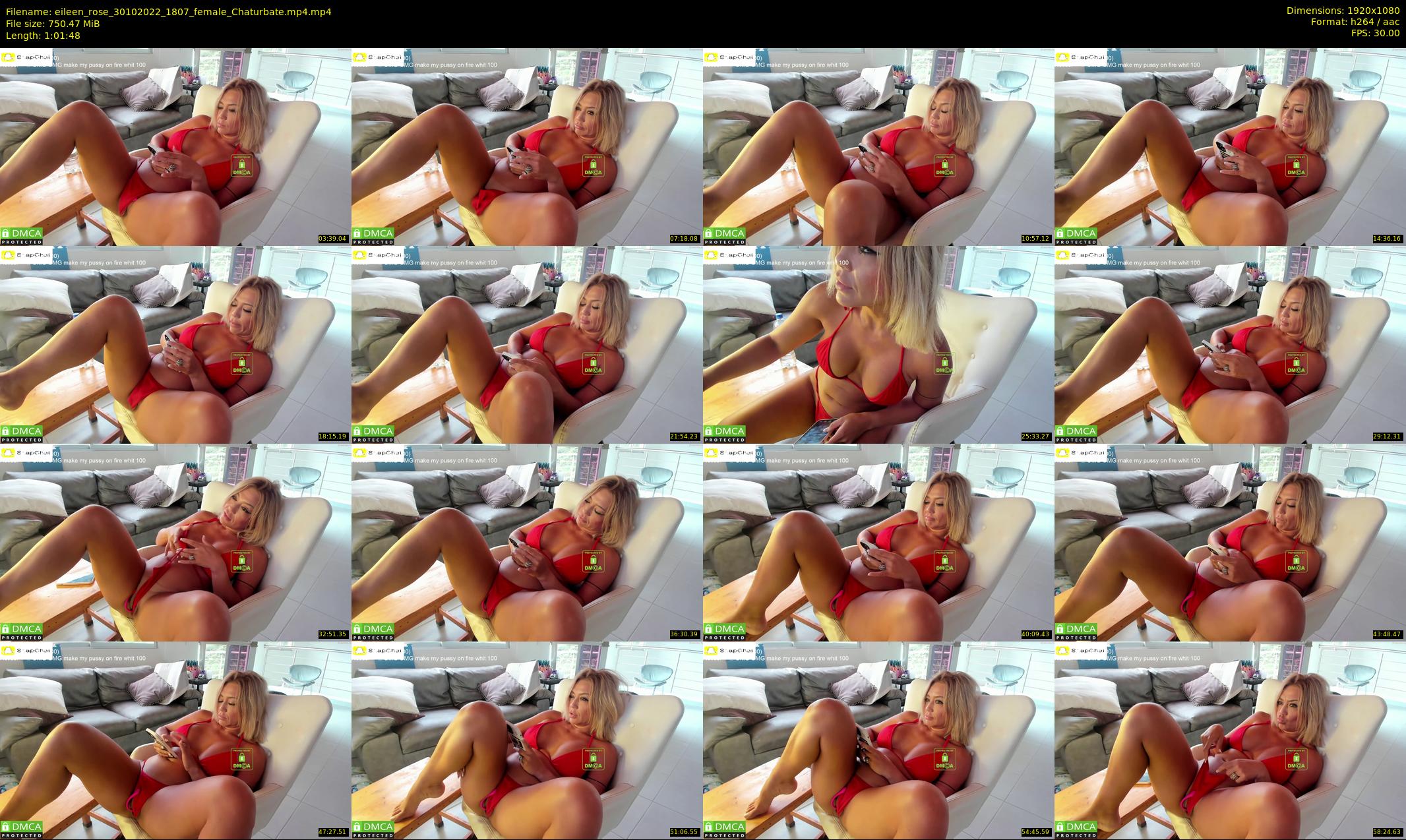 eileen_rose — 62 minute Chaturbate female cam show recording, 1080p, Oct 30, 2022