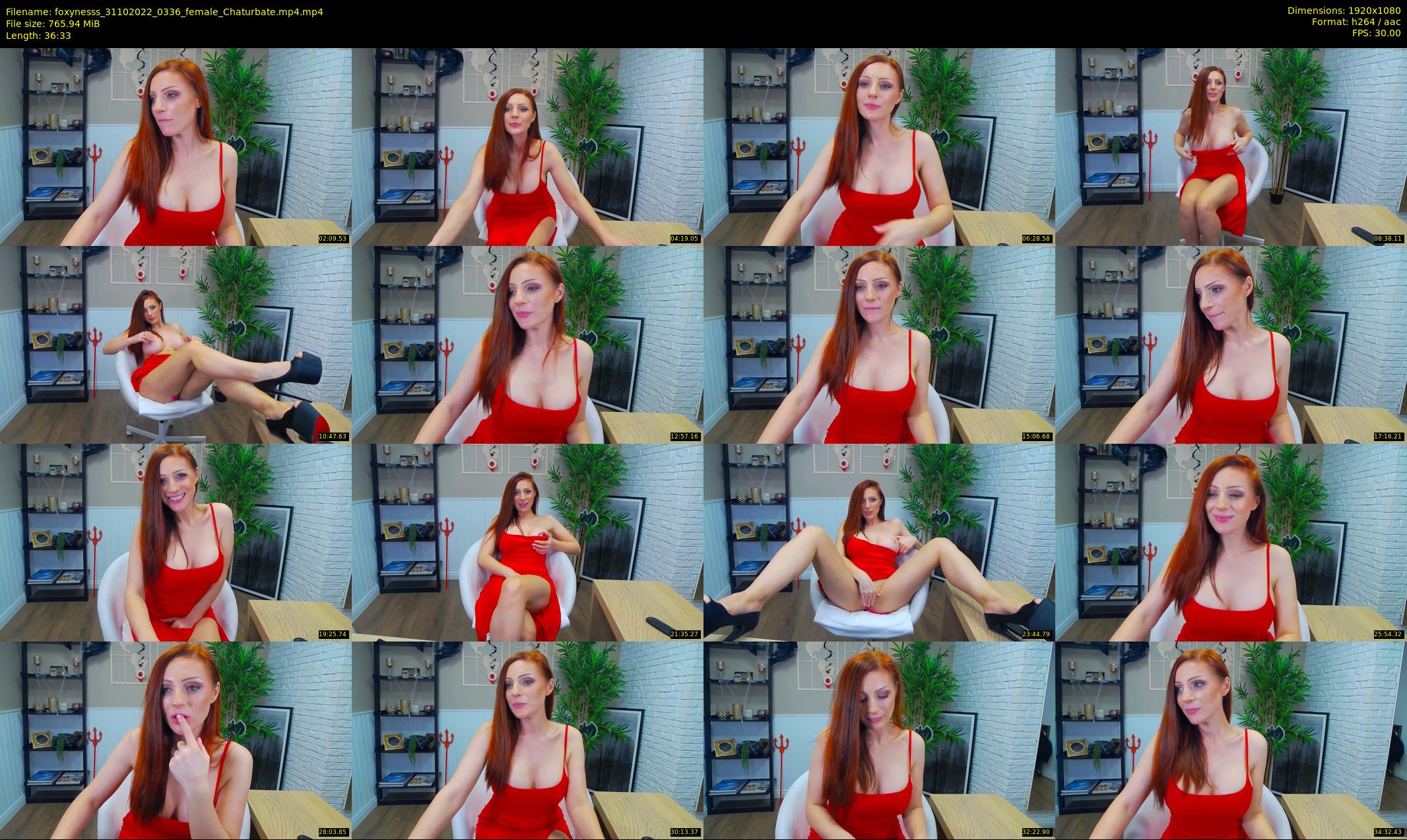 foxynesss — 37 minute Chaturbate female cam show recording, 1080p, Oct 31, 2022