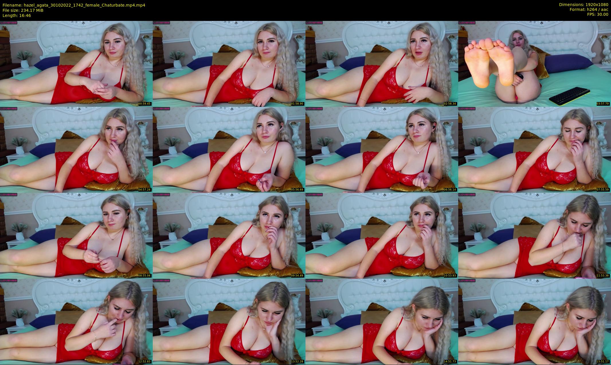 hazel_agata — 17 minute Chaturbate female cam show recording, 1080p, Oct 30, 2022