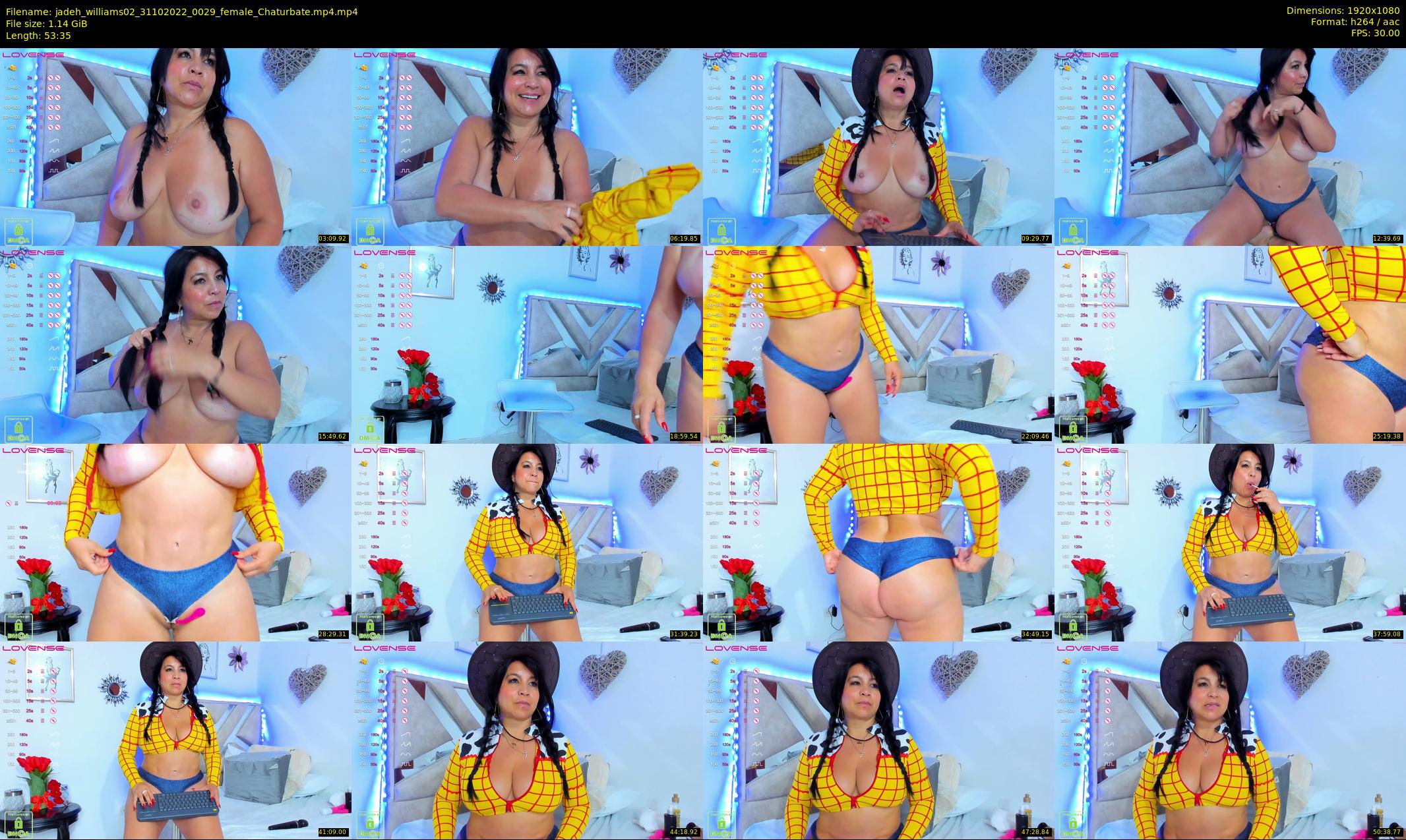 jadeh_williams02 — 54 minute Chaturbate female cam show recording, 1080p, Oct 31, 2022