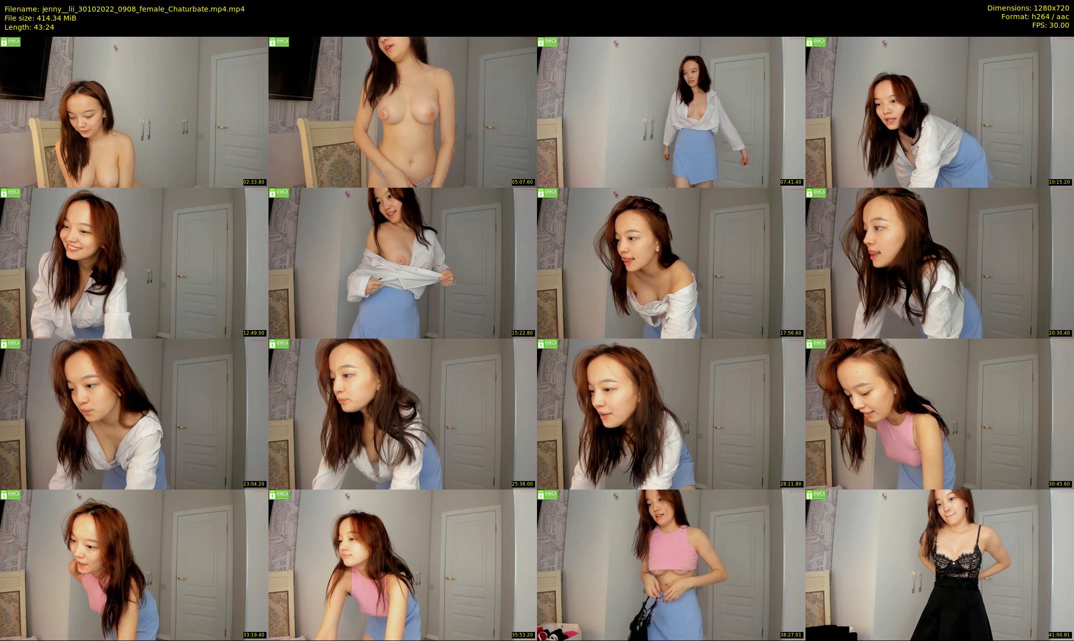 jenny__lii — 44 minute Chaturbate female cam show recording, 720p, Oct 30, 2022