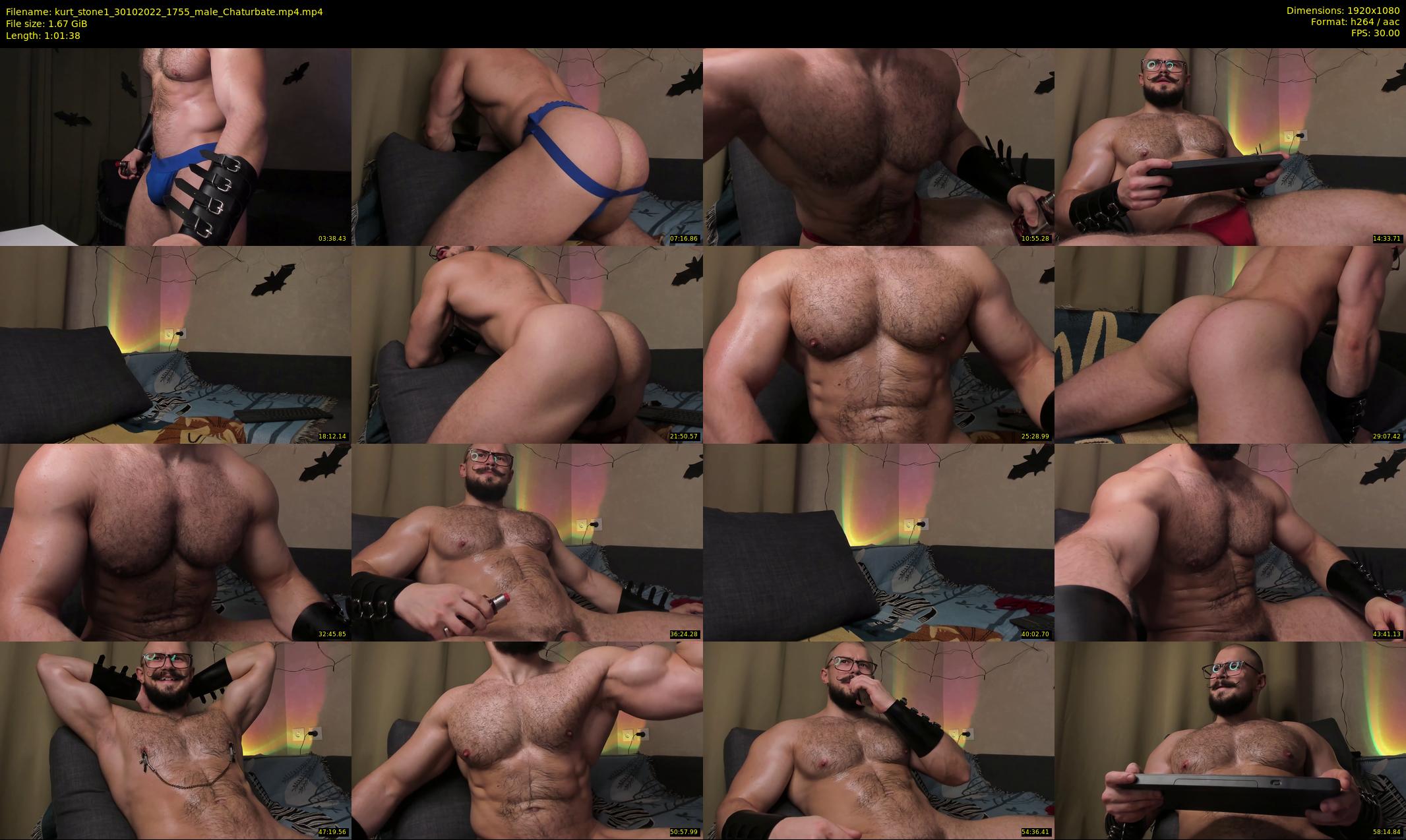 kurt_stone1 — 62 minute Chaturbate male cam show recording, 1080p, Oct 30, 2022