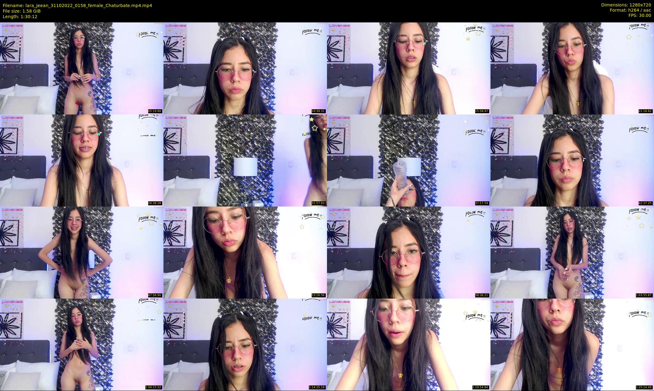 lara_jeean — 91 minute Chaturbate female cam show recording, 720p, Oct 31, 2022
