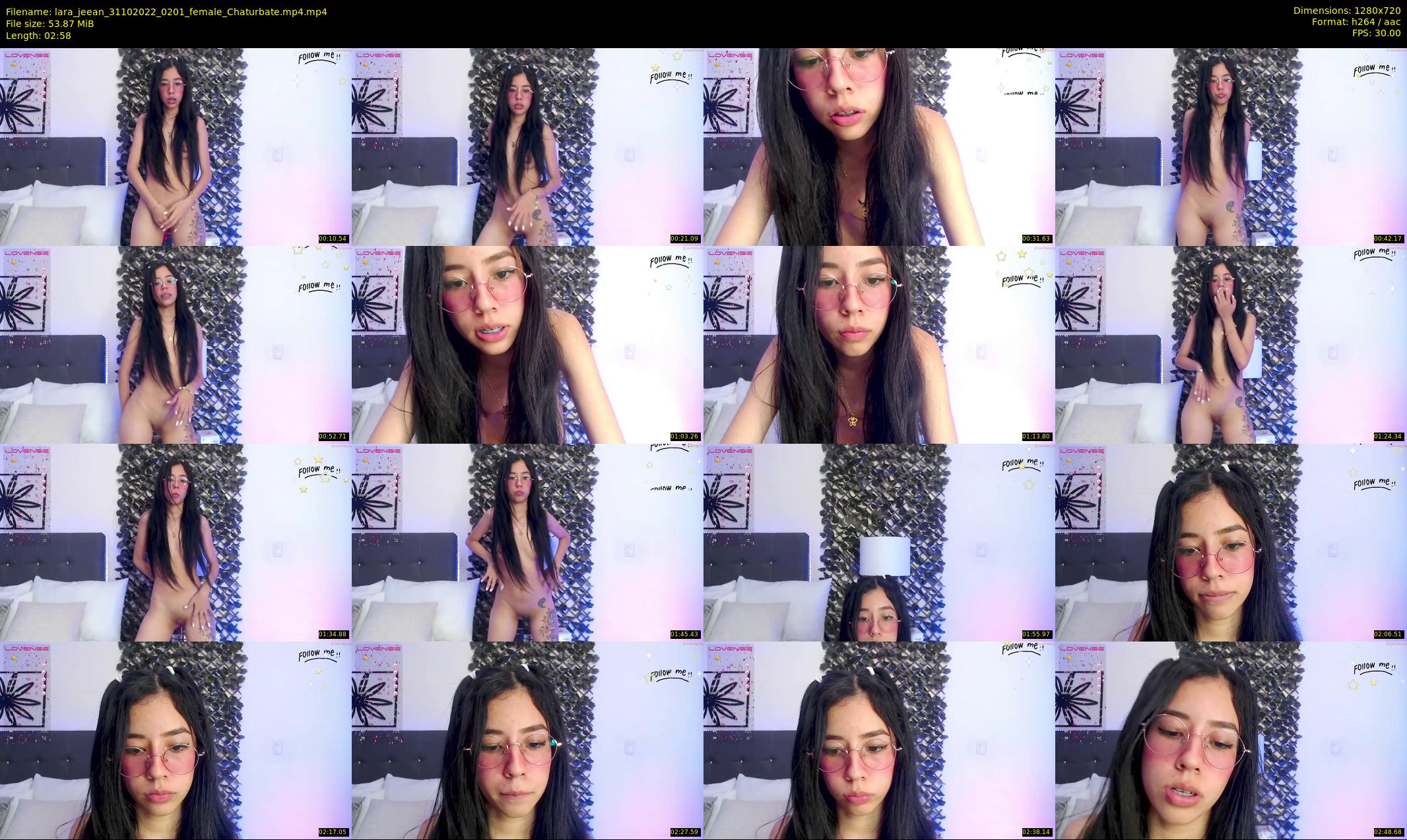 lara_jeean — 3 minute Chaturbate female cam show recording, 720p, Oct 31, 2022