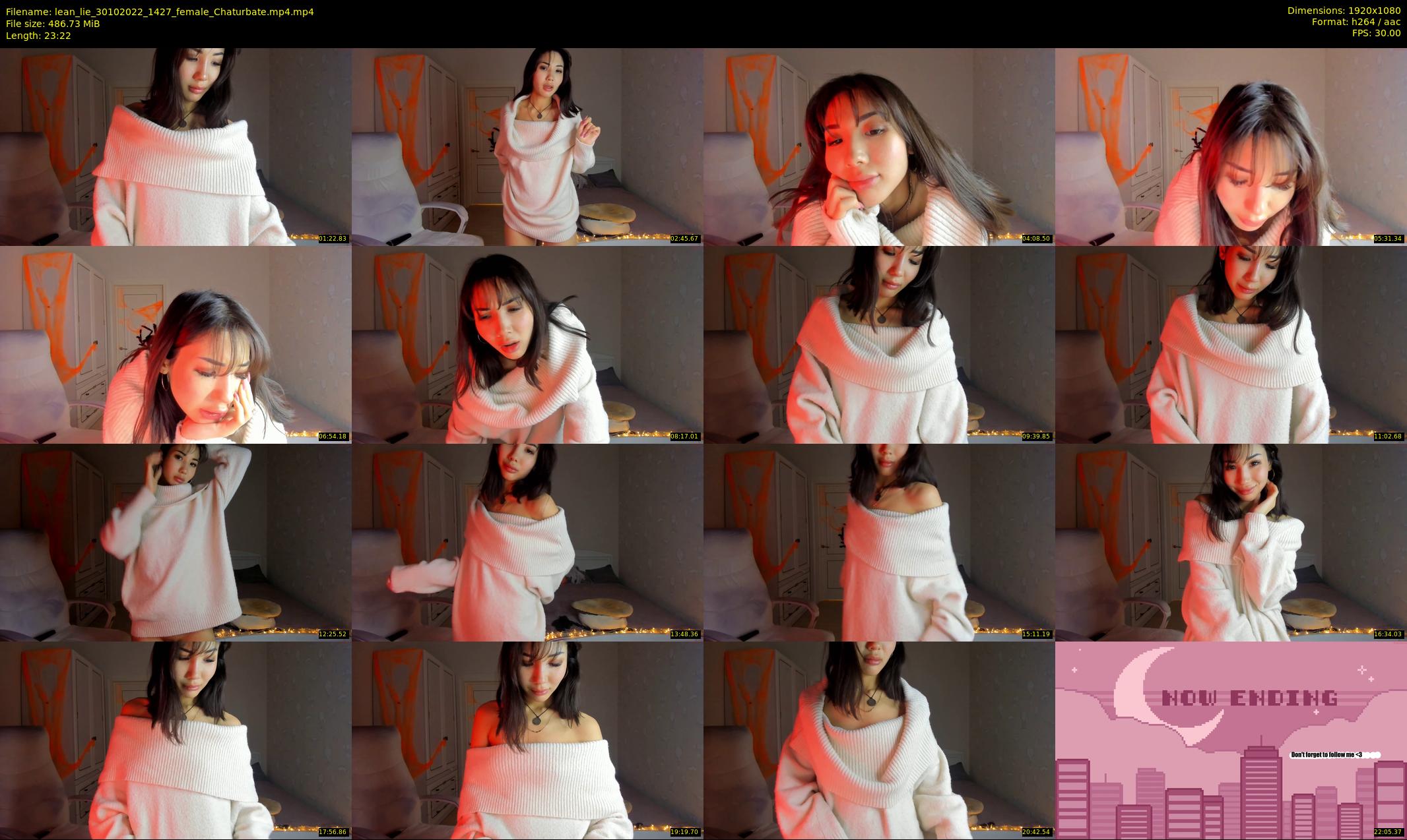 lean_lie — 24 minute Chaturbate female cam show recording, 1080p, Oct 30, 2022