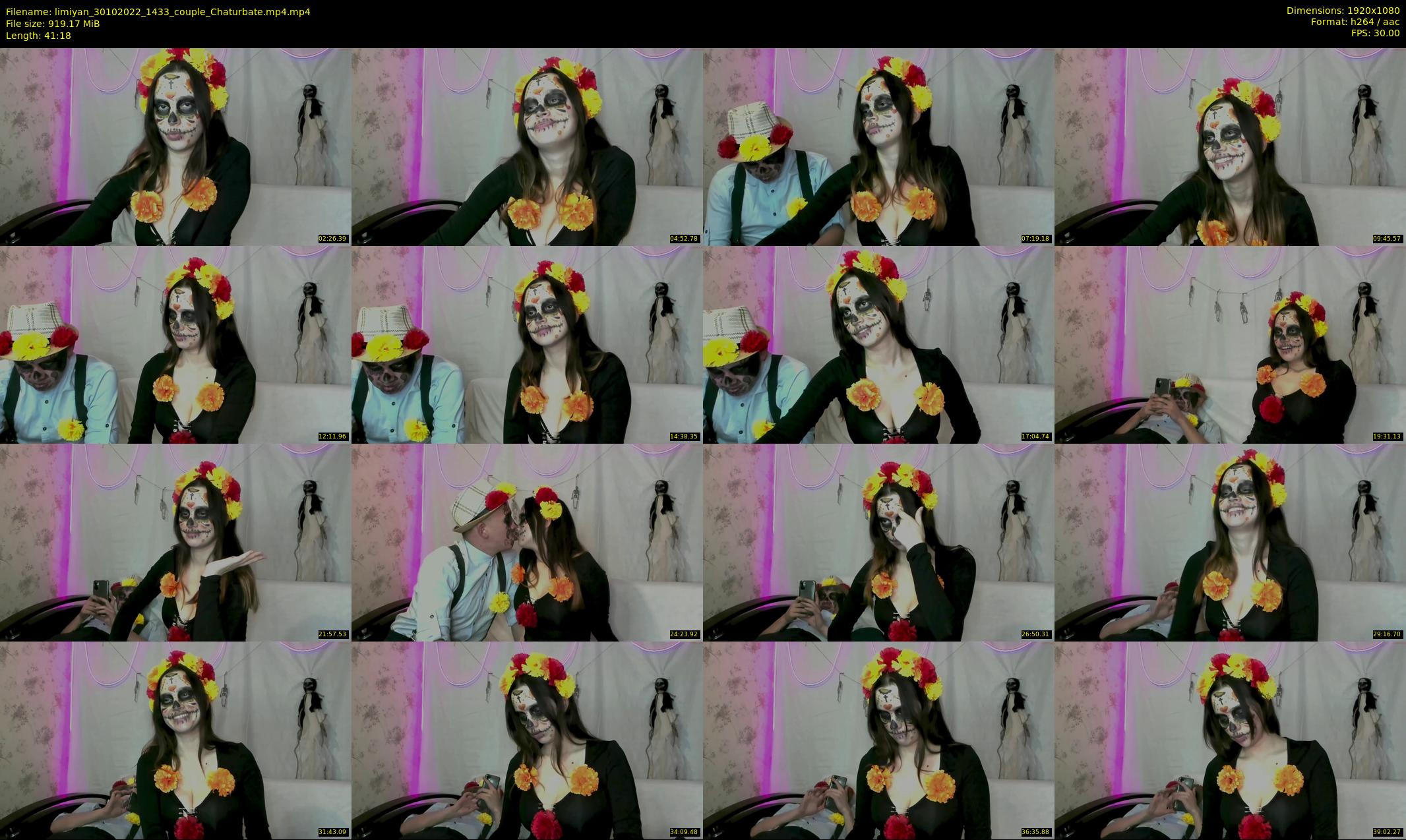 limiyan — 42 minute Chaturbate couple cam show recording, 1080p, Oct 30, 2022