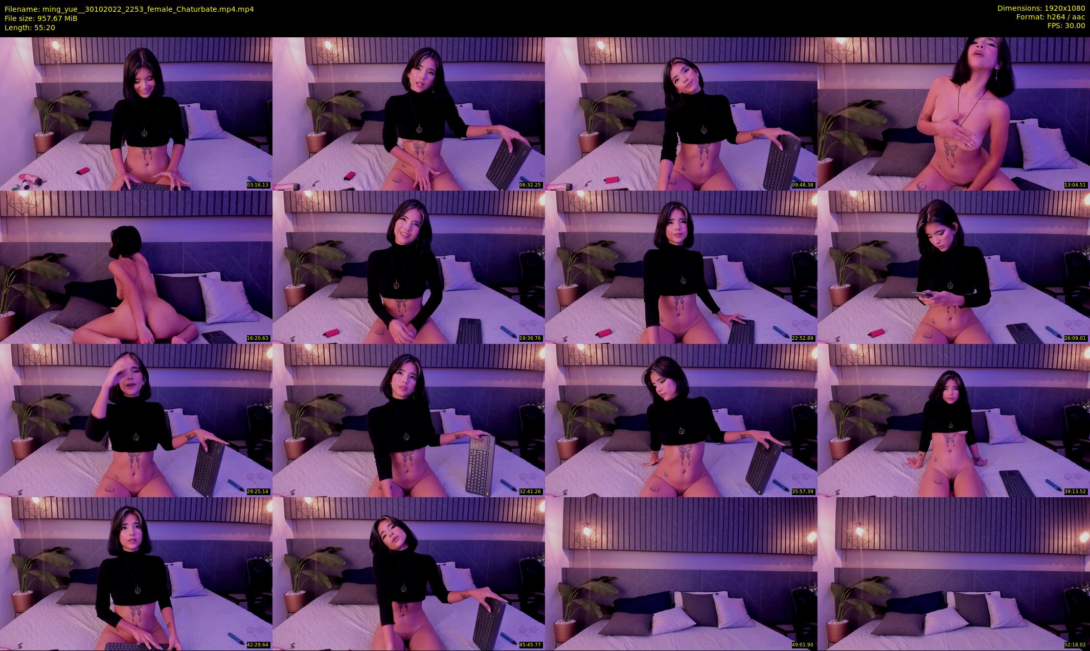 ming_yue_ — 56 minute Chaturbate female cam show recording, 1080p, Oct 30, 2022