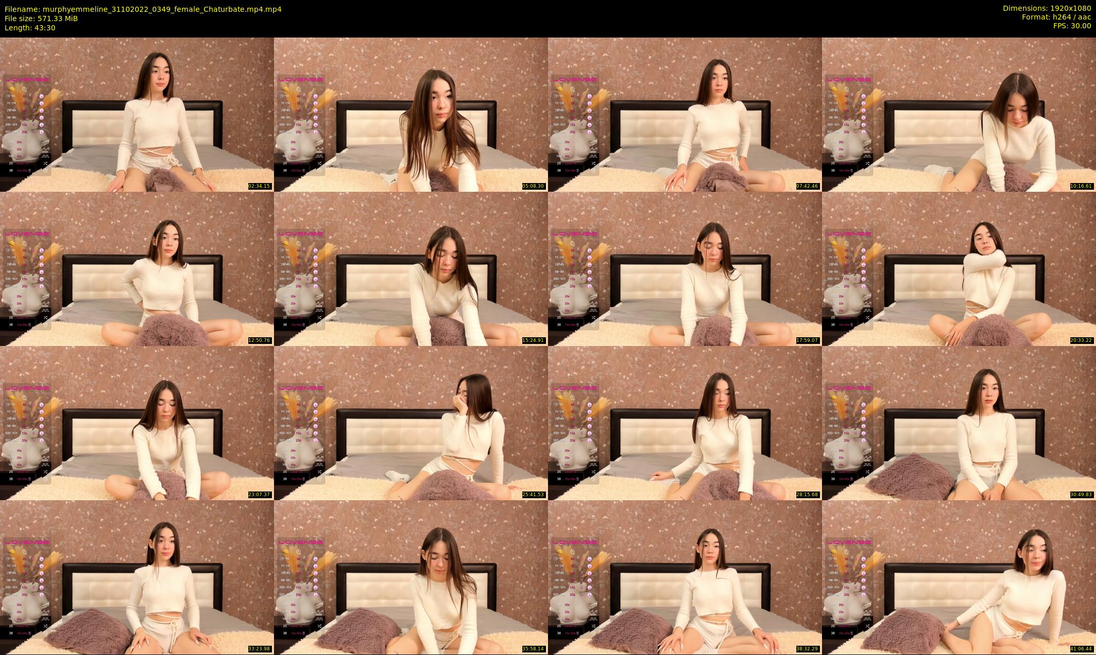murphyemmeline — 44 minute Chaturbate female cam show recording, 1080p, Oct 31, 2022
