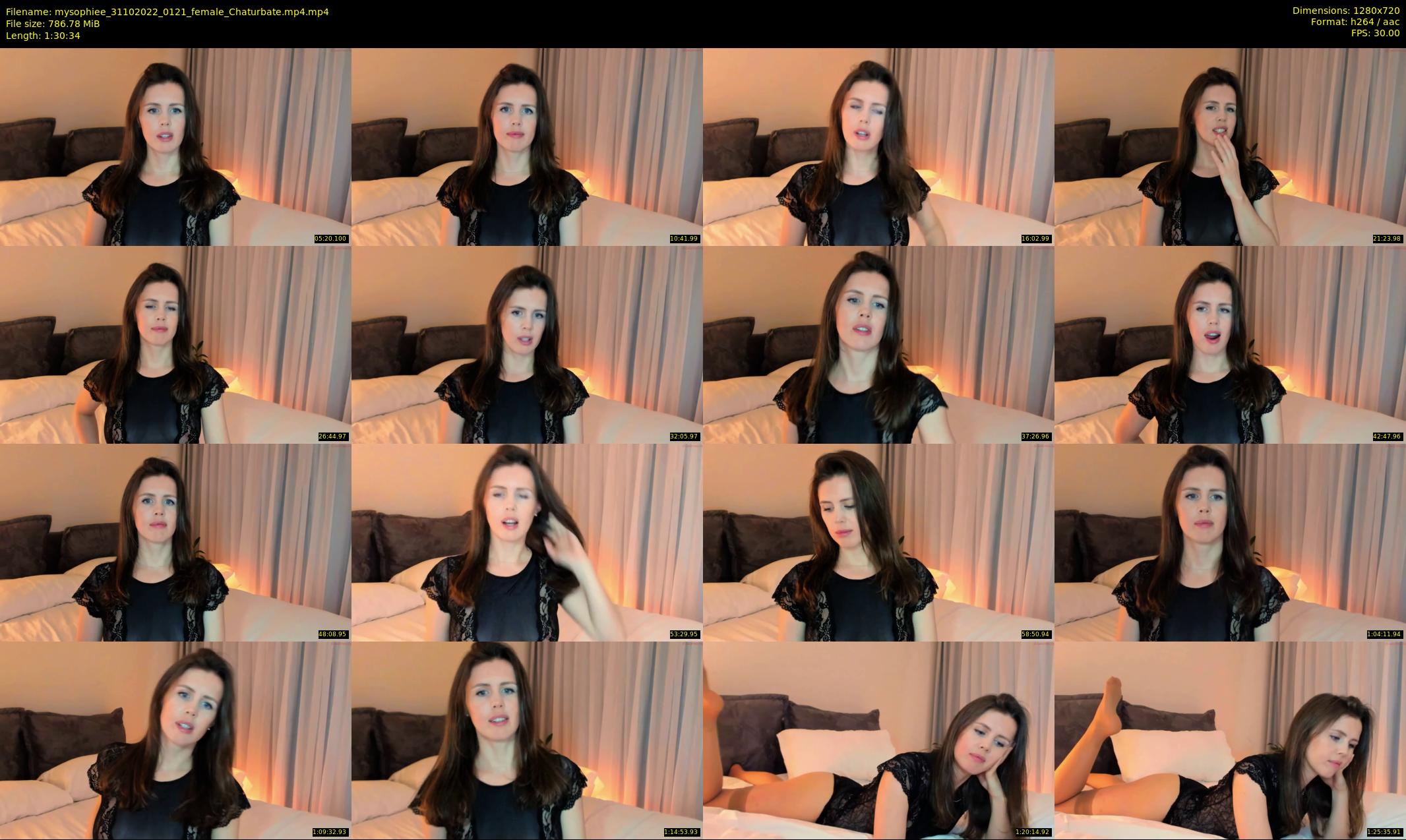 mysophiee — 91 minute Chaturbate female cam show recording, 720p, Oct 31, 2022