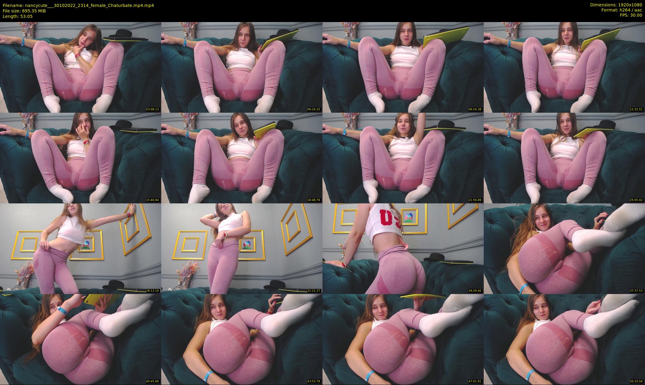 nancycute__ — 54 minute Chaturbate female cam show recording, 1080p, Oct 30, 2022