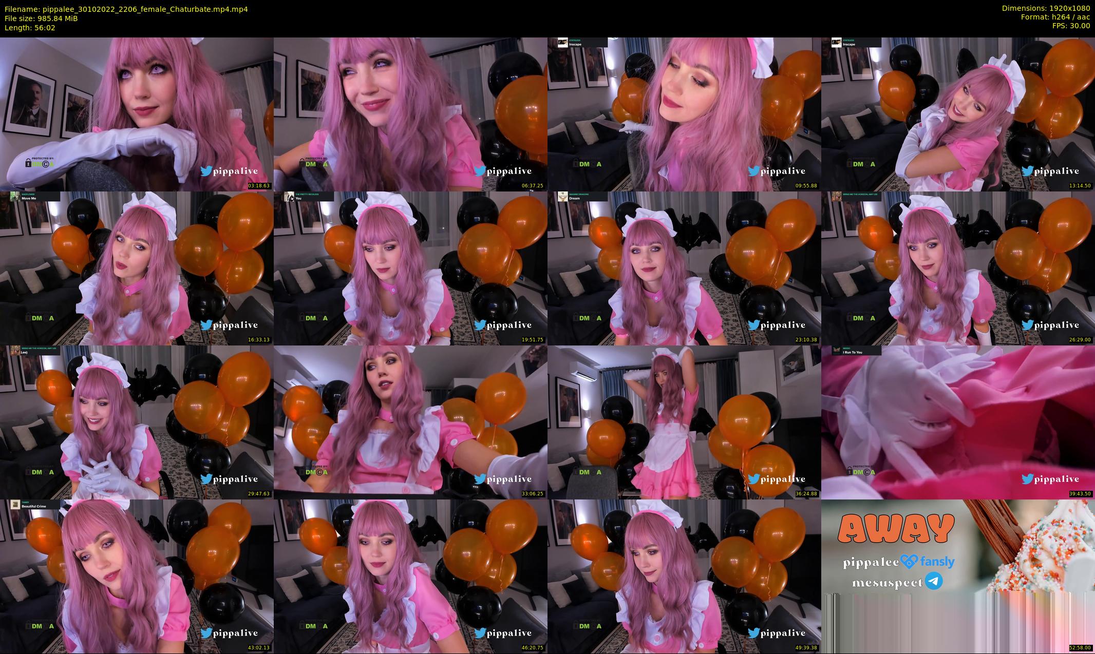 pippalee — 57 minute Chaturbate female cam show recording, 1080p, Oct 30, 2022