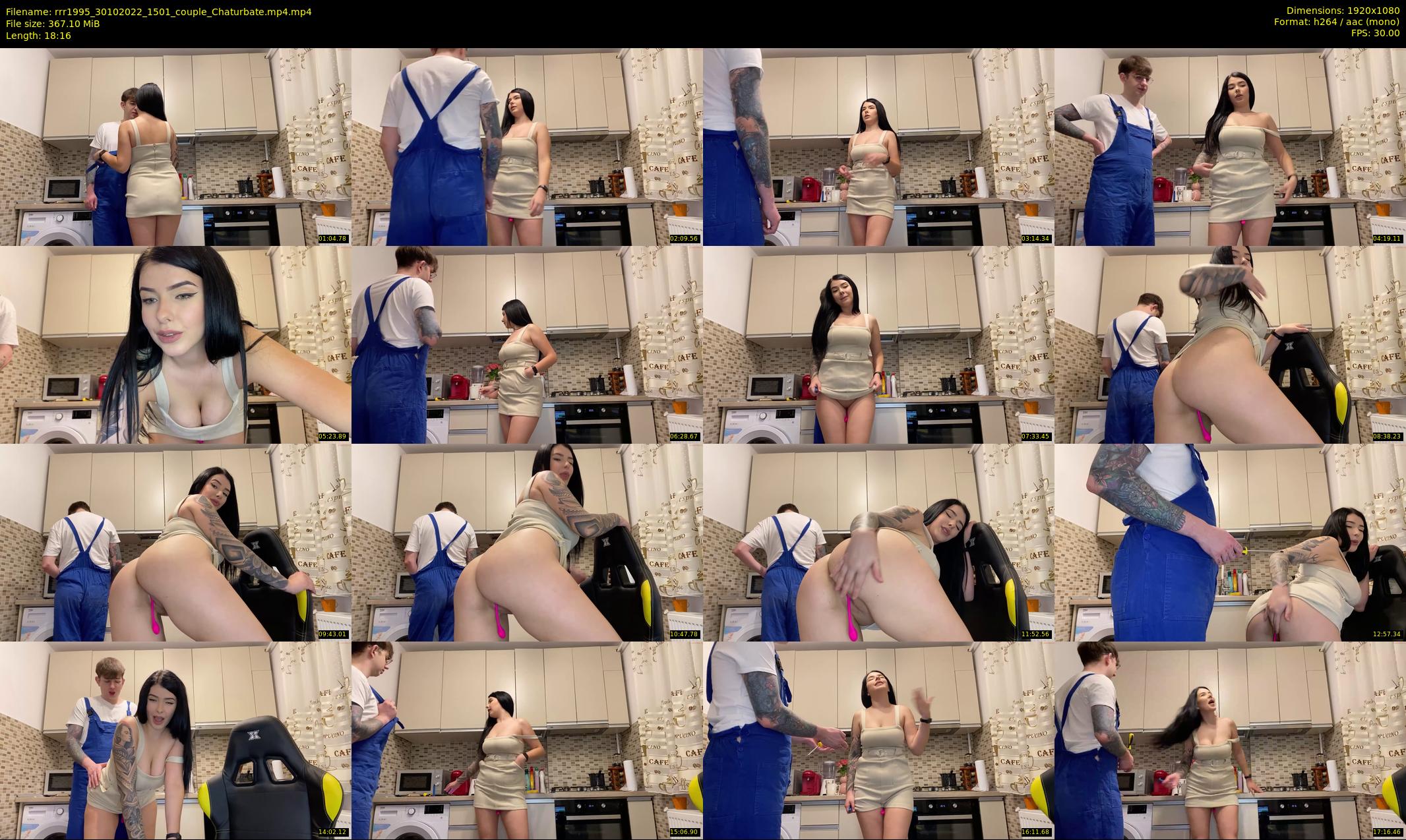 rrr1995 — 19 minute Chaturbate couple cam show recording, 1080p, Oct 30, 2022