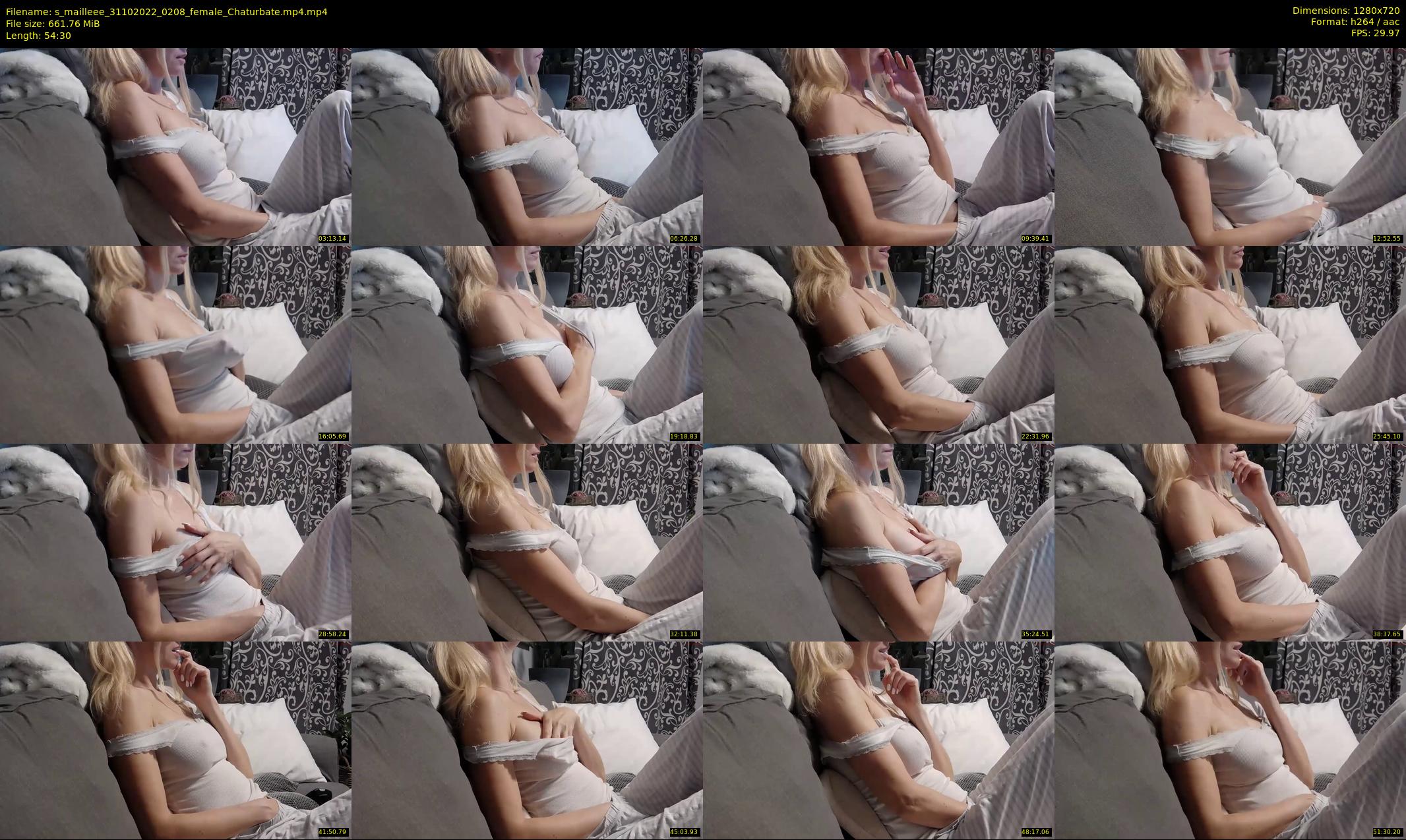 s_mailleee — 55 minute Chaturbate female cam show recording, 720p, Oct 31, 2022