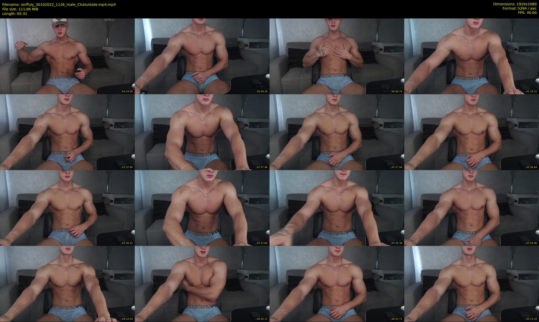 sinffuly — 6 minute Chaturbate male cam show recording, 1080p, Oct 30, 2022