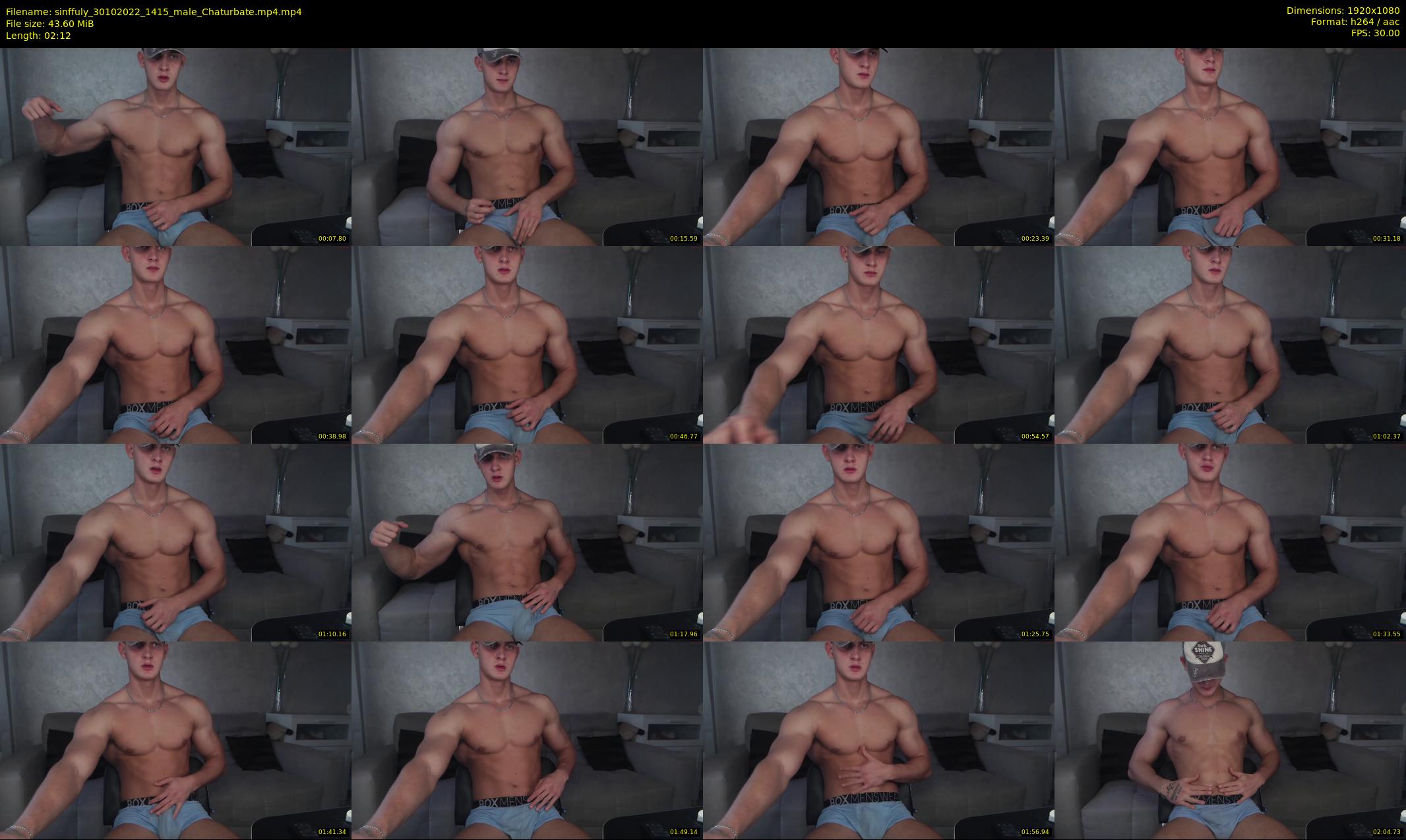 sinffuly — 3 minute Chaturbate male cam show recording, 1080p, Oct 30, 2022