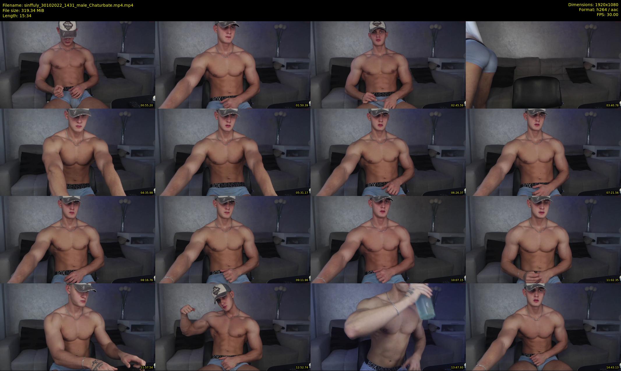 sinffuly — 16 minute Chaturbate male cam show recording, 1080p, Oct 30, 2022