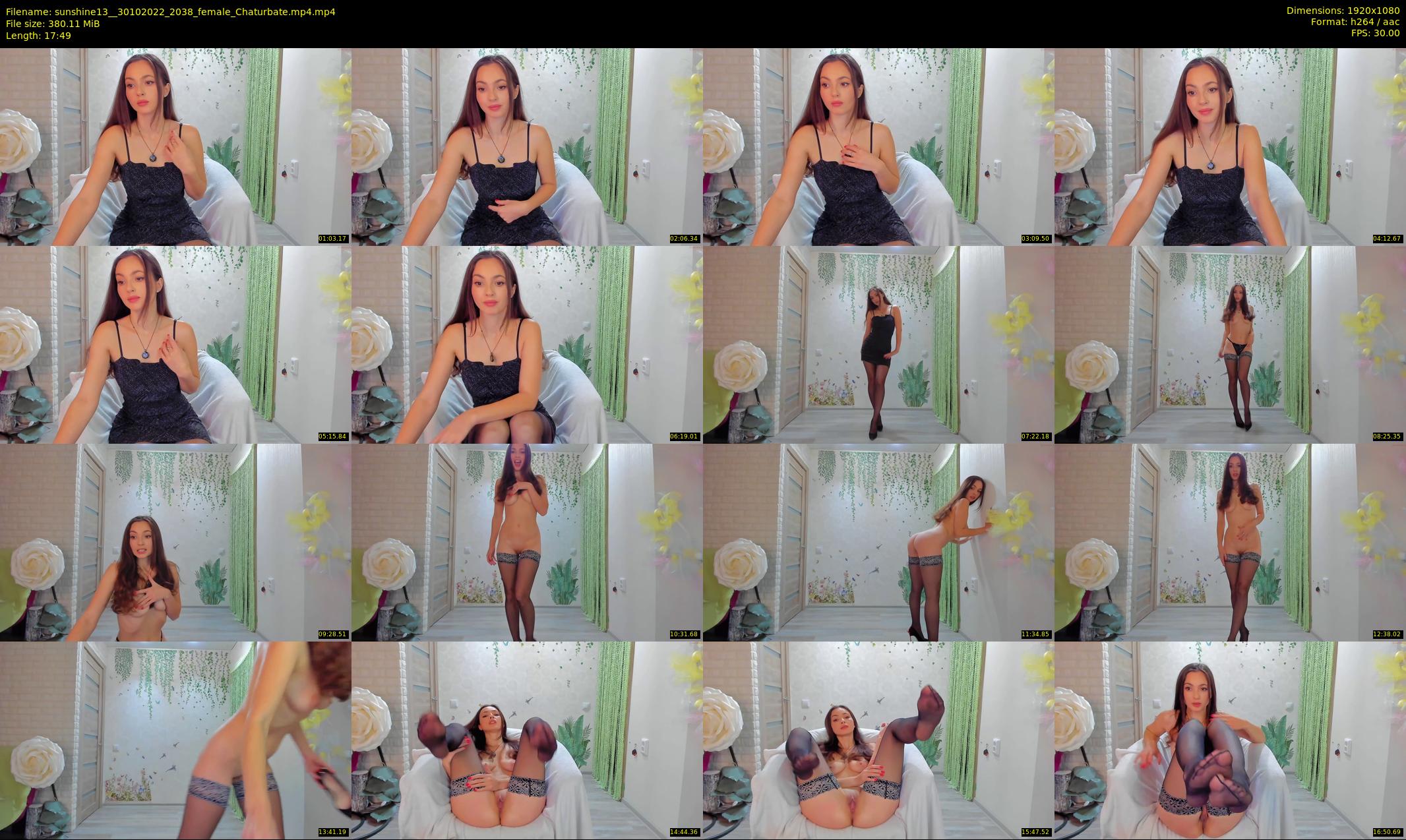 sunshine13_ — 18 minute Chaturbate female cam show recording, 1080p, Oct 30, 2022