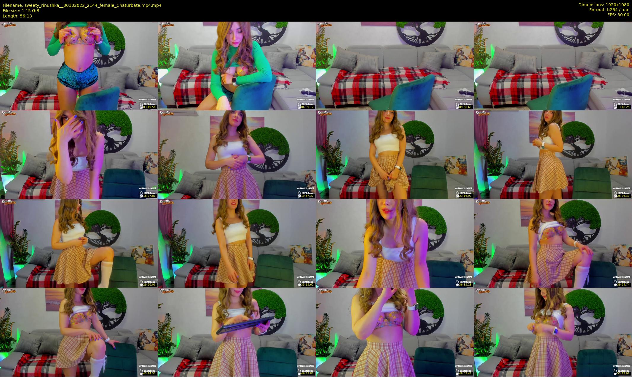 sweety_rinushka_ — 57 minute Chaturbate female cam show recording, 1080p, Oct 30, 2022