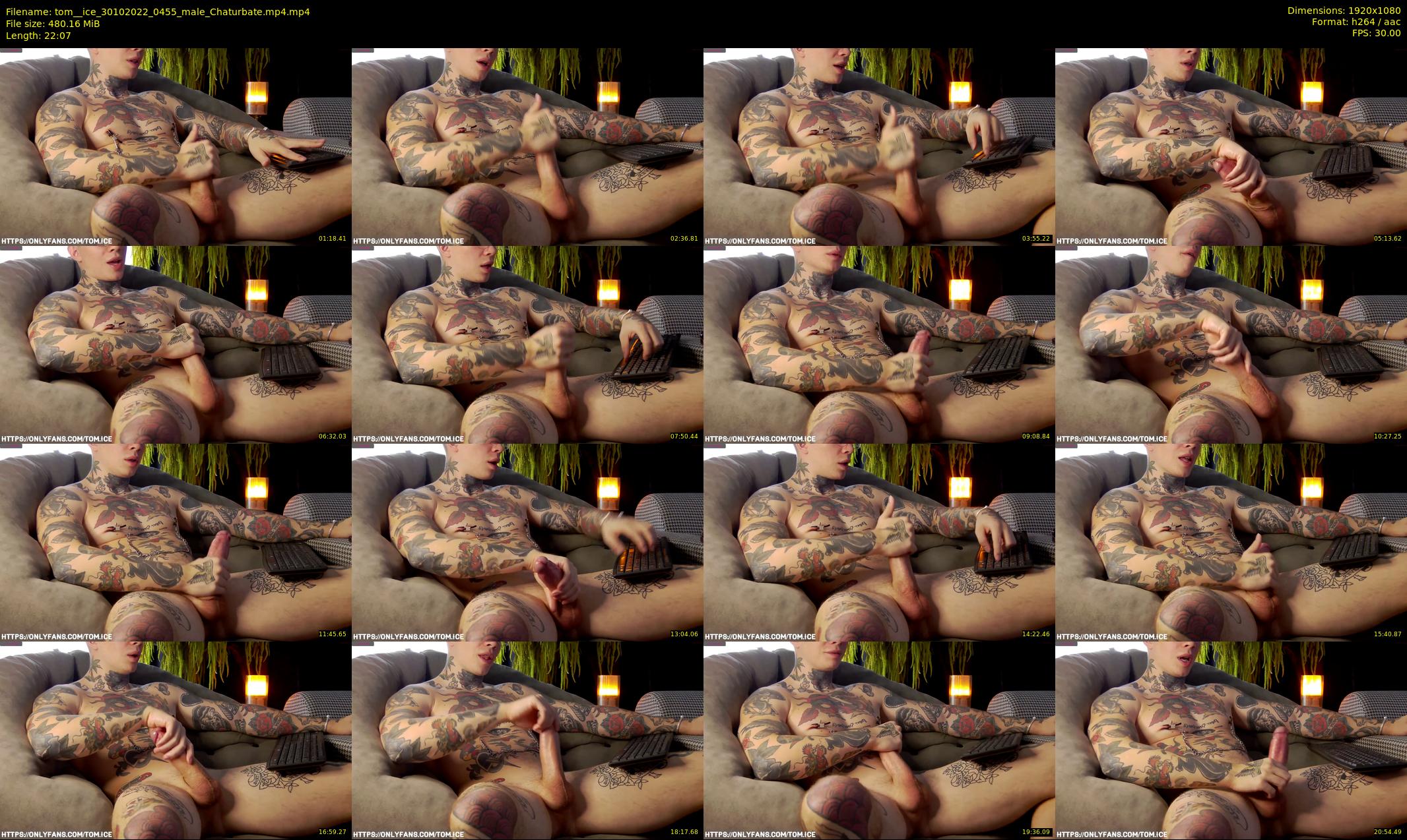 tom__ice — 23 minute Chaturbate male cam show recording, 1080p, Oct 30, 2022