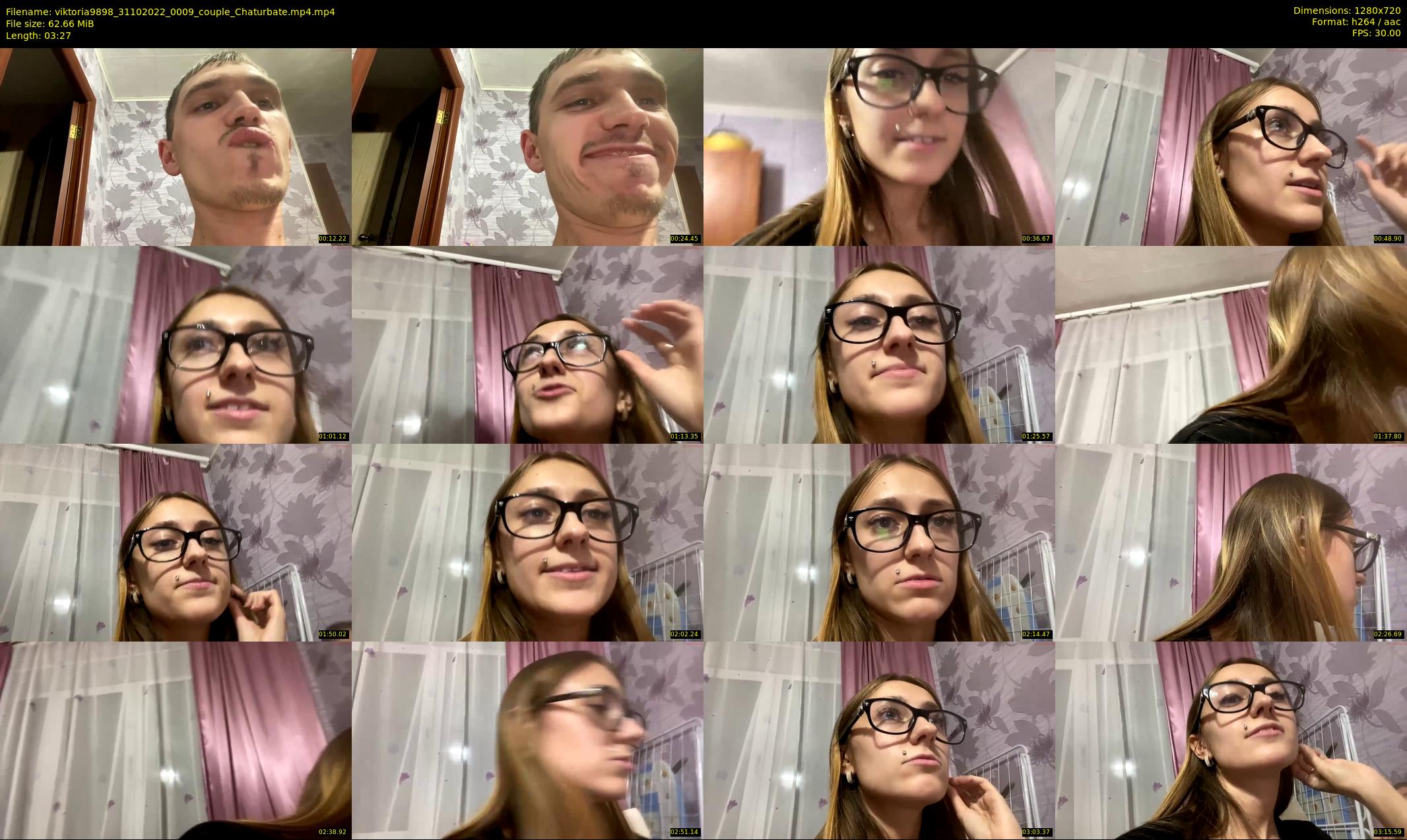 viktoria9898 — 4 minute Chaturbate couple cam show recording, 720p, Oct 31, 2022