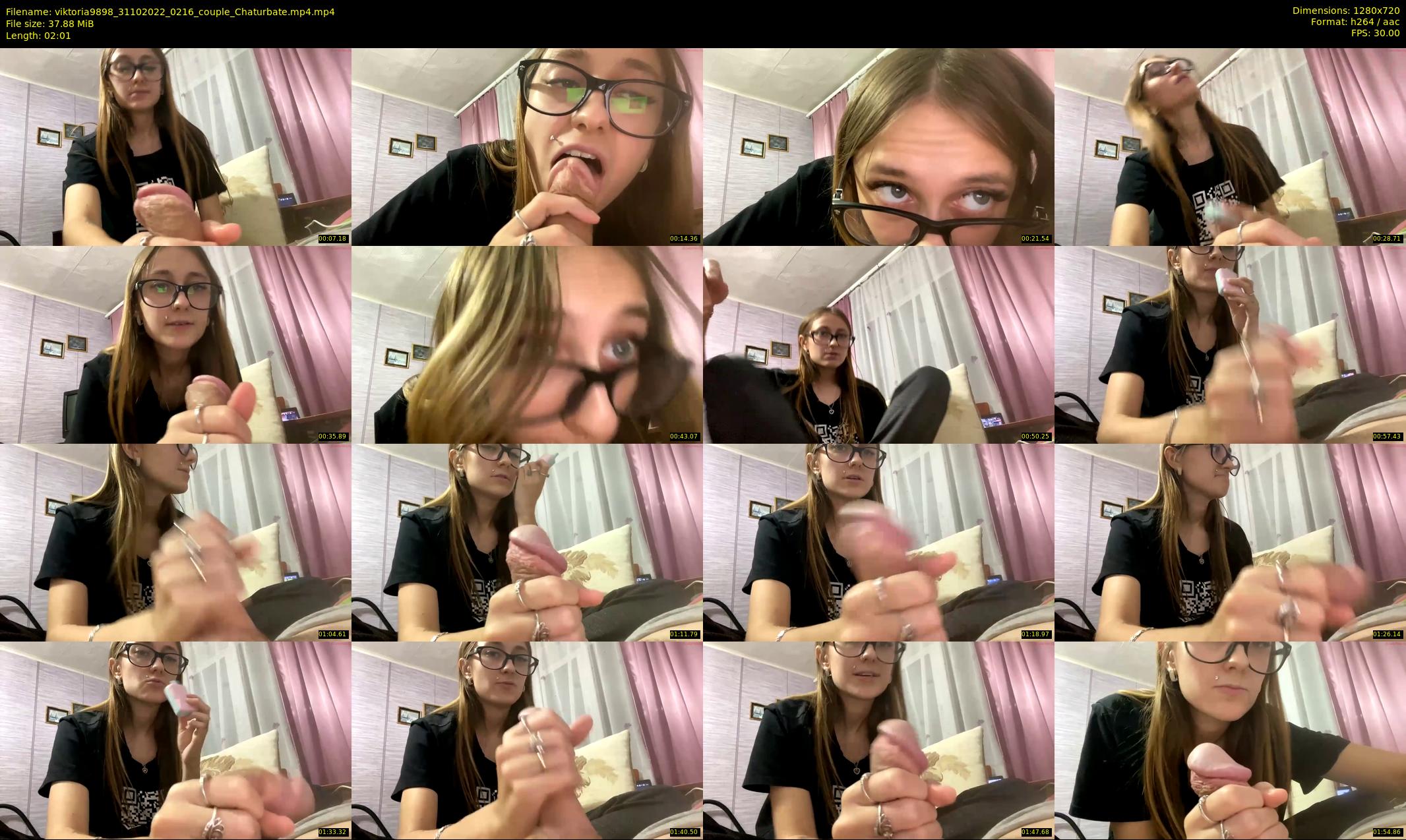 viktoria9898 — 3 minute Chaturbate couple cam show recording, 720p, Oct 31, 2022
