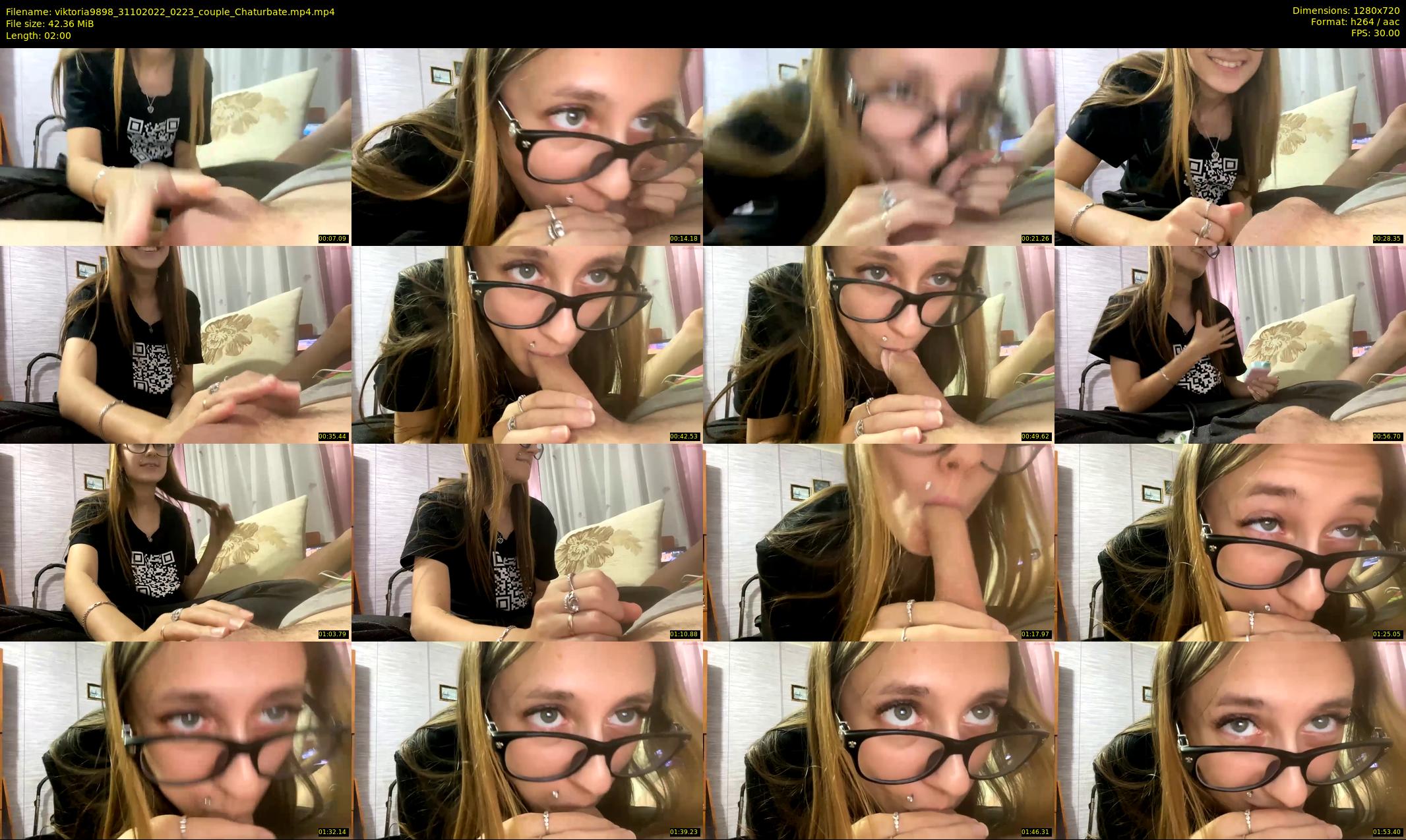 viktoria9898 — 2 minute Chaturbate couple cam show recording, 720p, Oct 31, 2022
