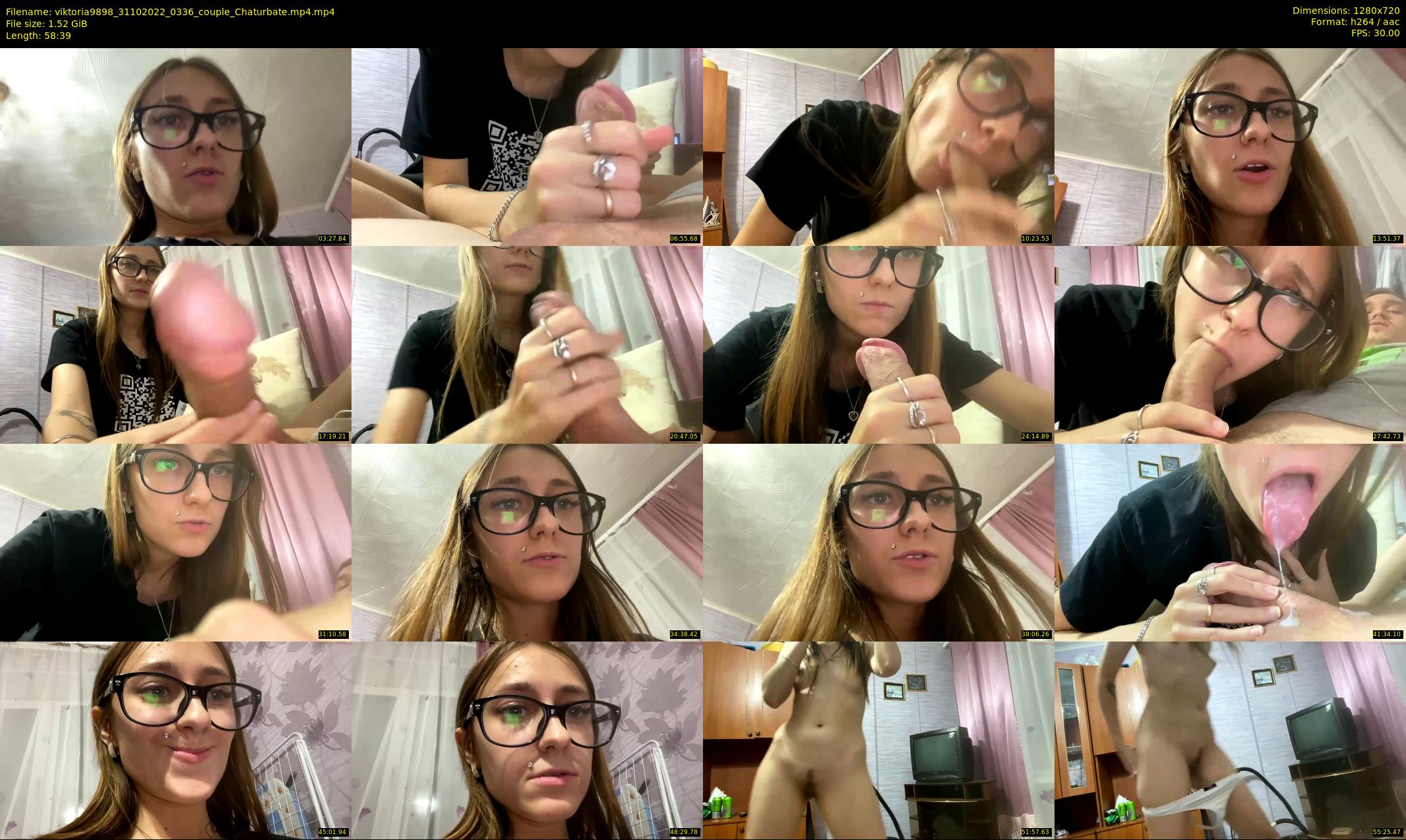 viktoria9898 — 59 minute Chaturbate couple cam show recording, 720p, Oct 31, 2022